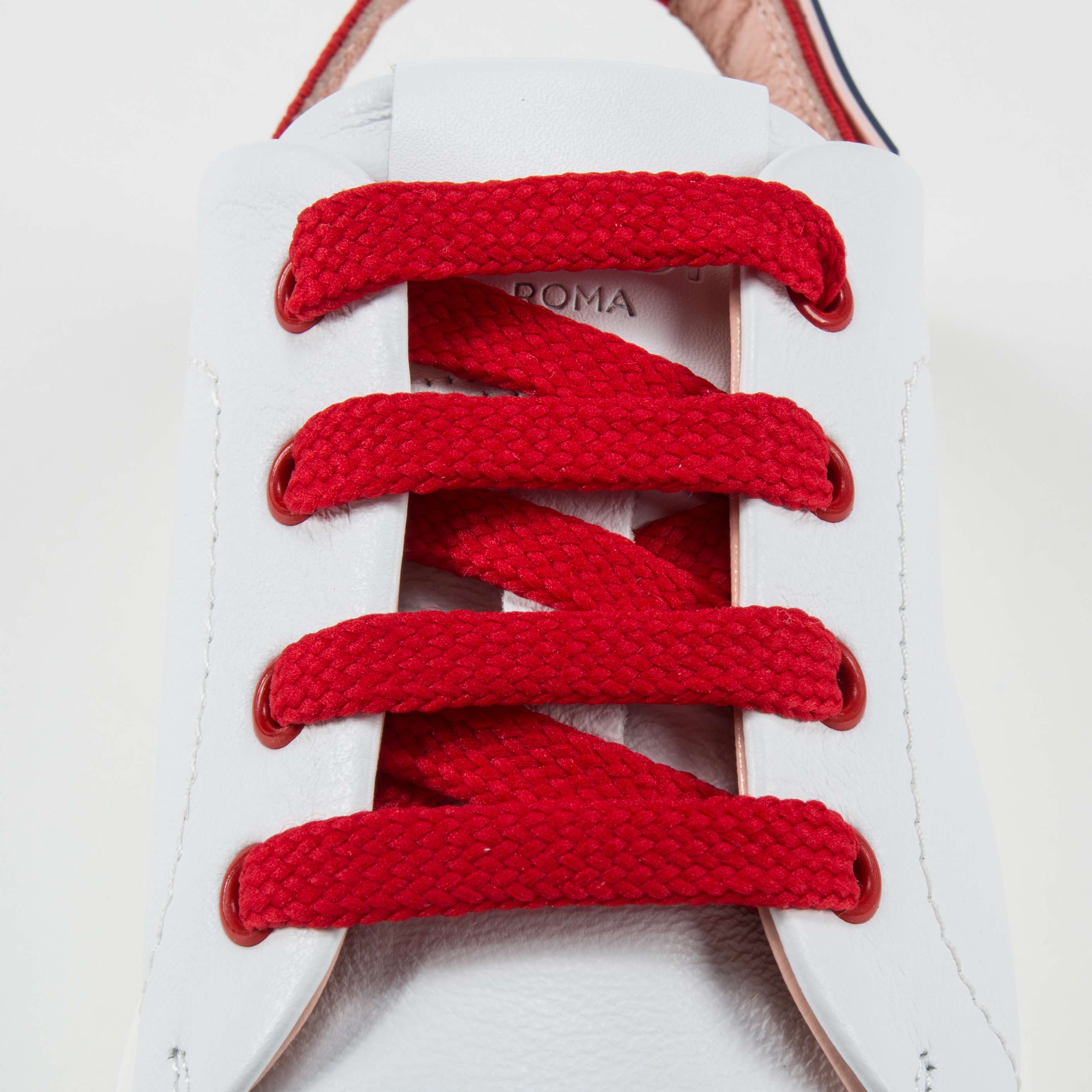 Girls White Leather Sandal Sneakers