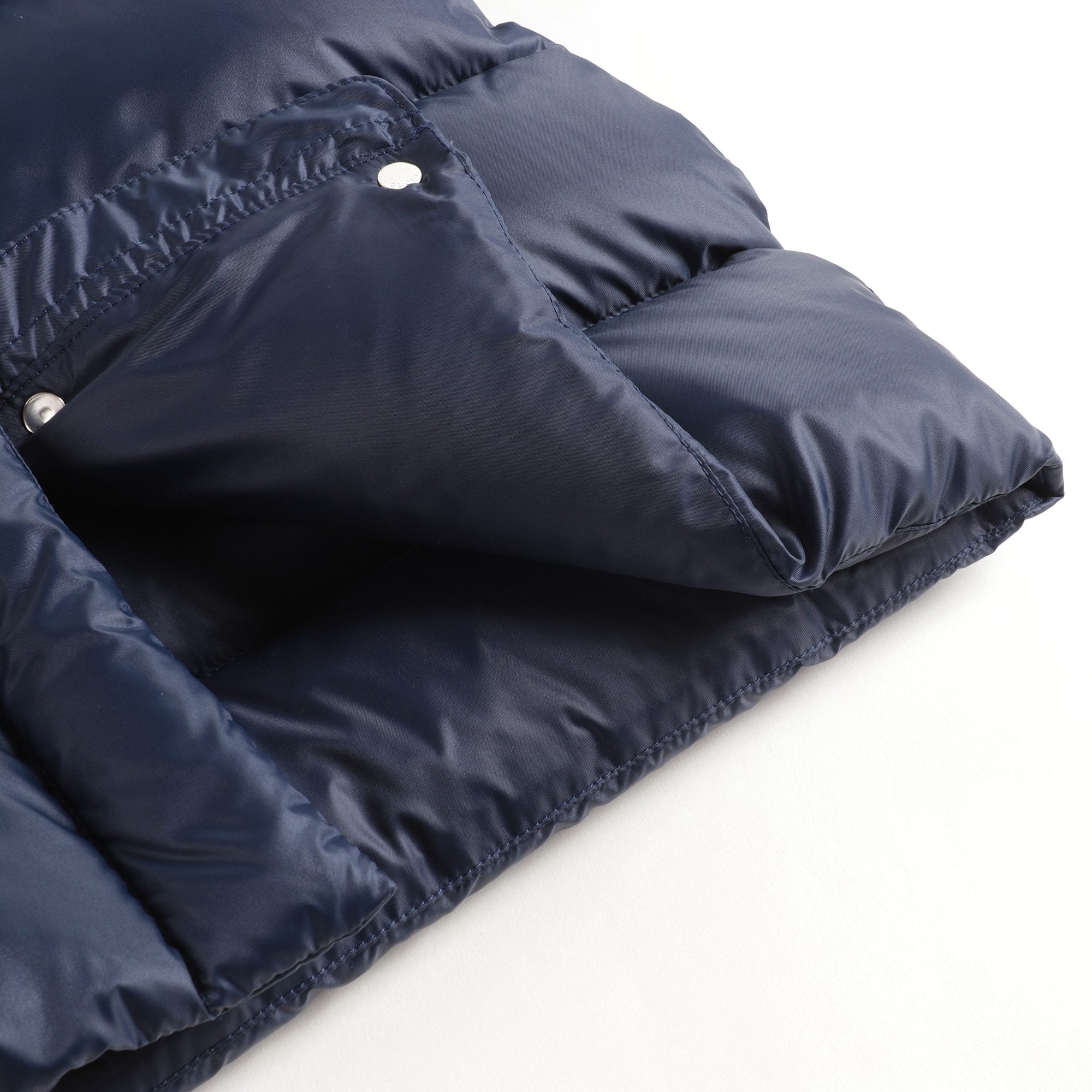 Baby Girls Blue Padded Down Coat