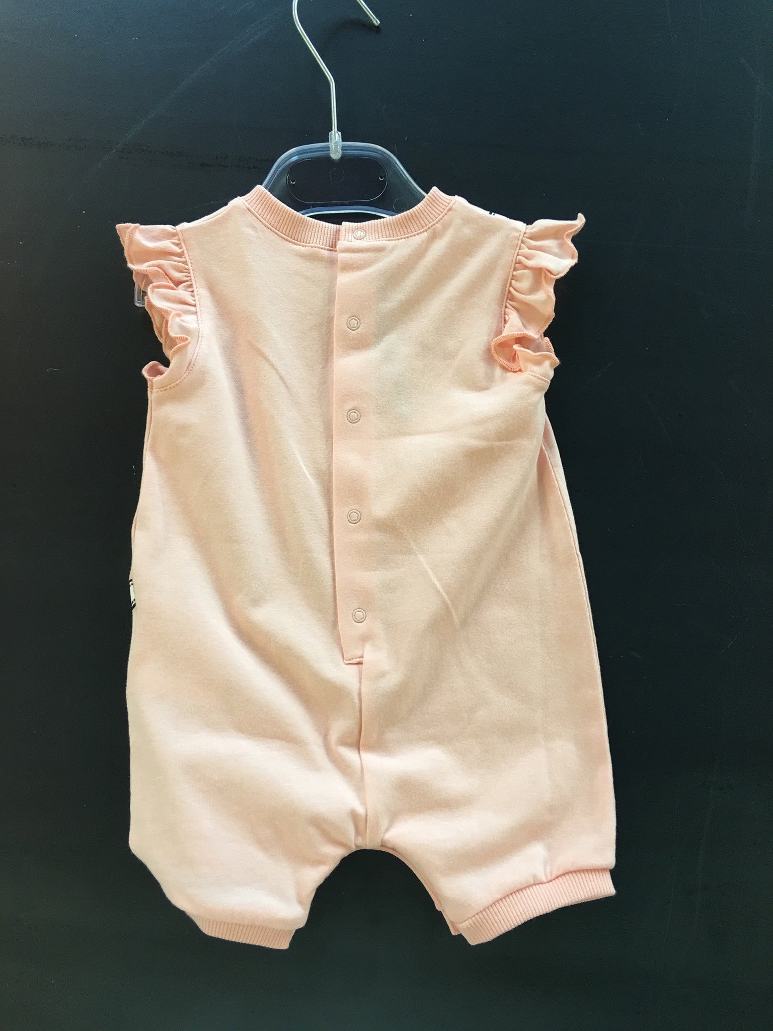 Baby Girls Pink Teddy Bear Shortie