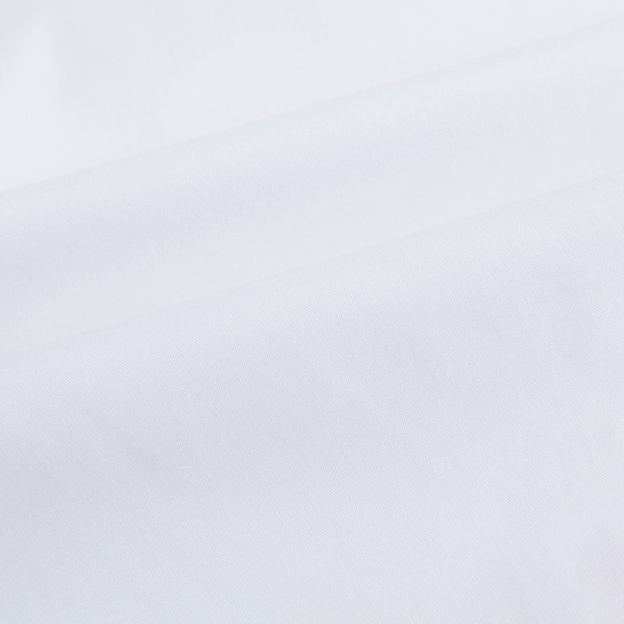 Girls White Printed Cotton Top