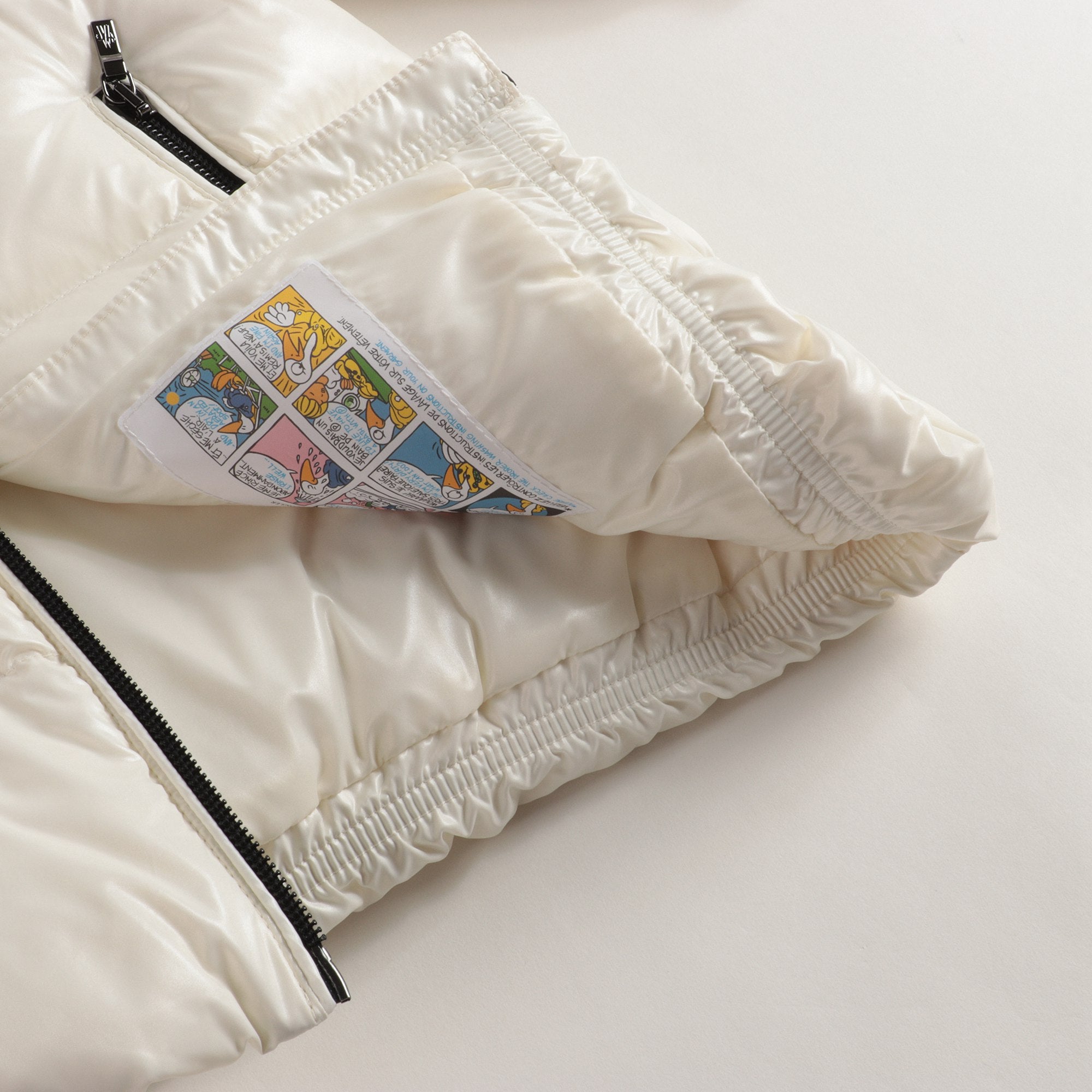 Baby Girls White "GLIERE" Padded Down Coat