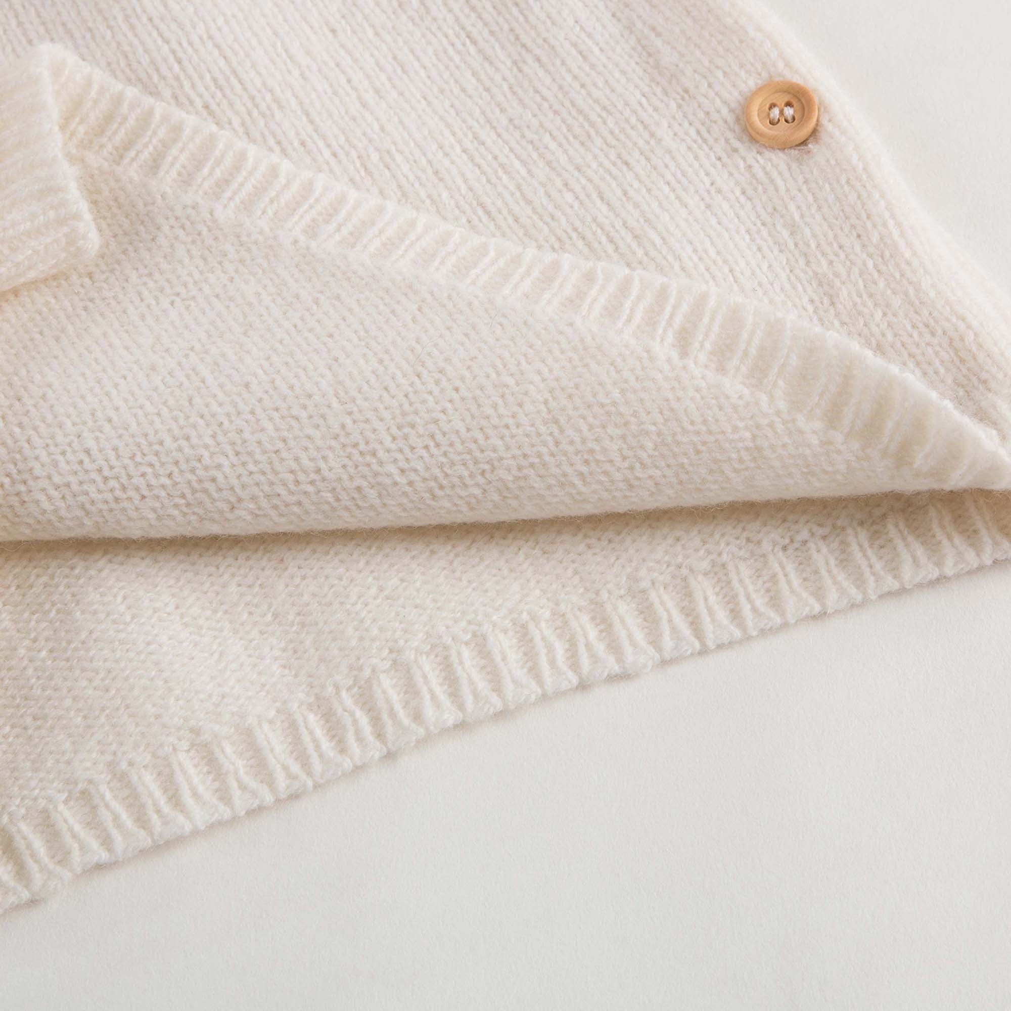 Baby Girls Ivory Wool Sets - CÉMAROSE | Children's Fashion Store - 9