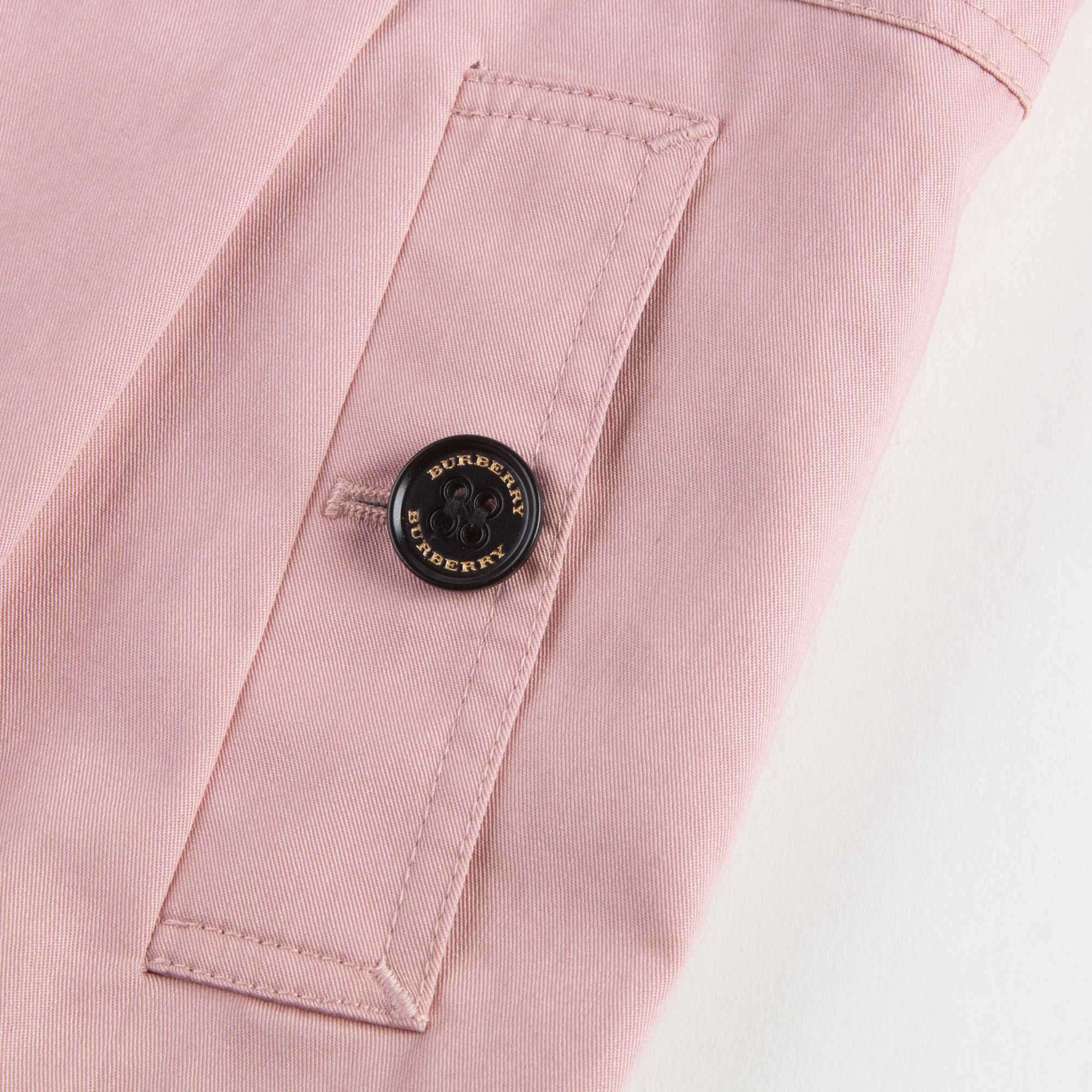Baby Girls Pale Pink Trench Coat