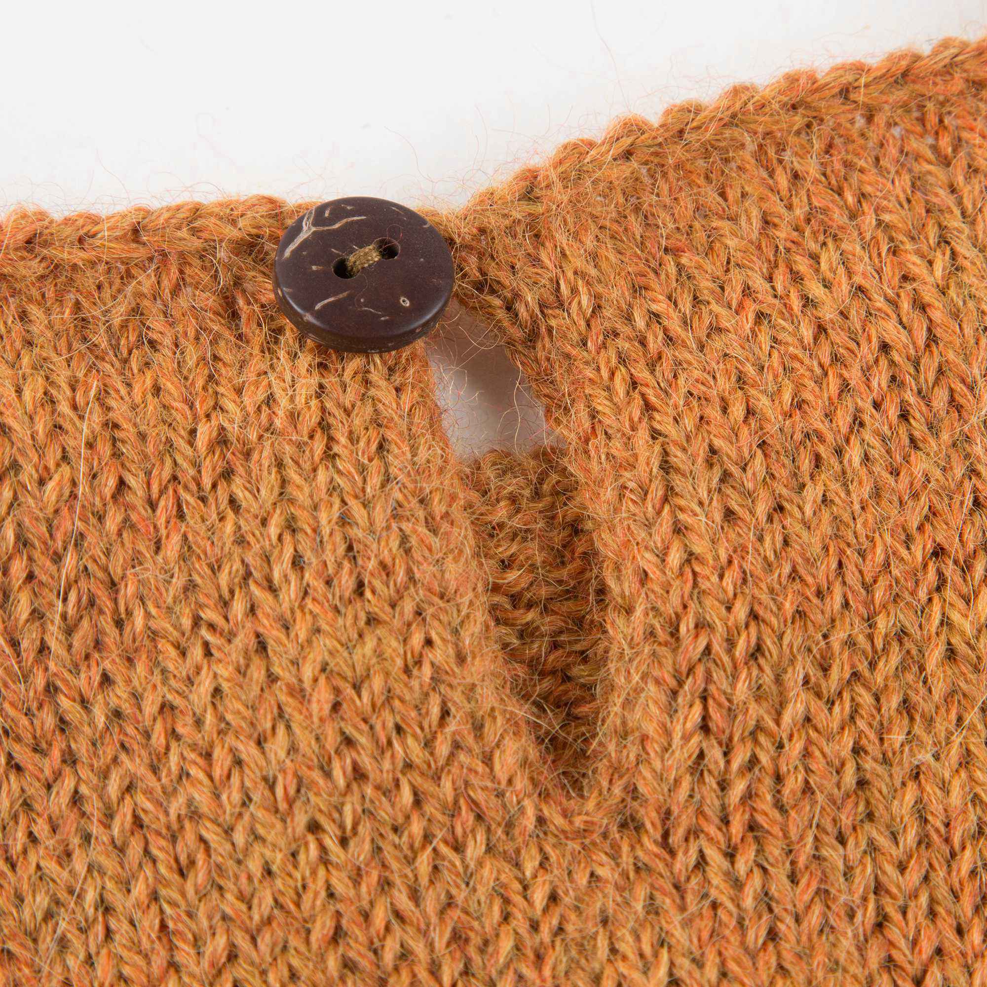 Baby Yellow Cat Alpaca Hooded Sweater