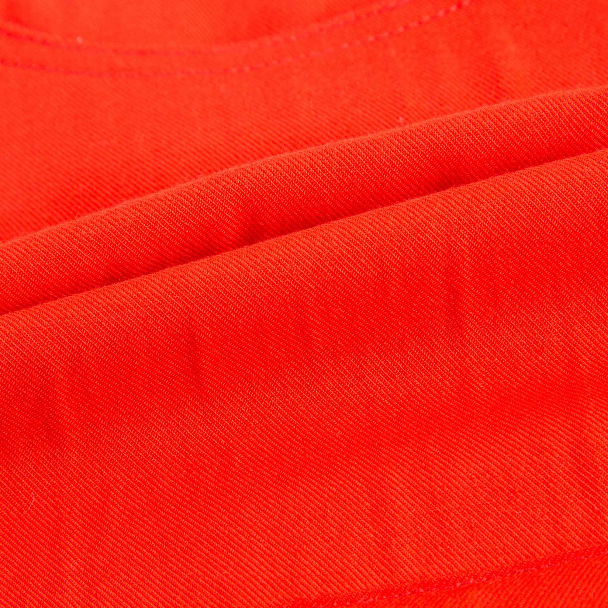 Girls Red Viscose Pinafore Dress
