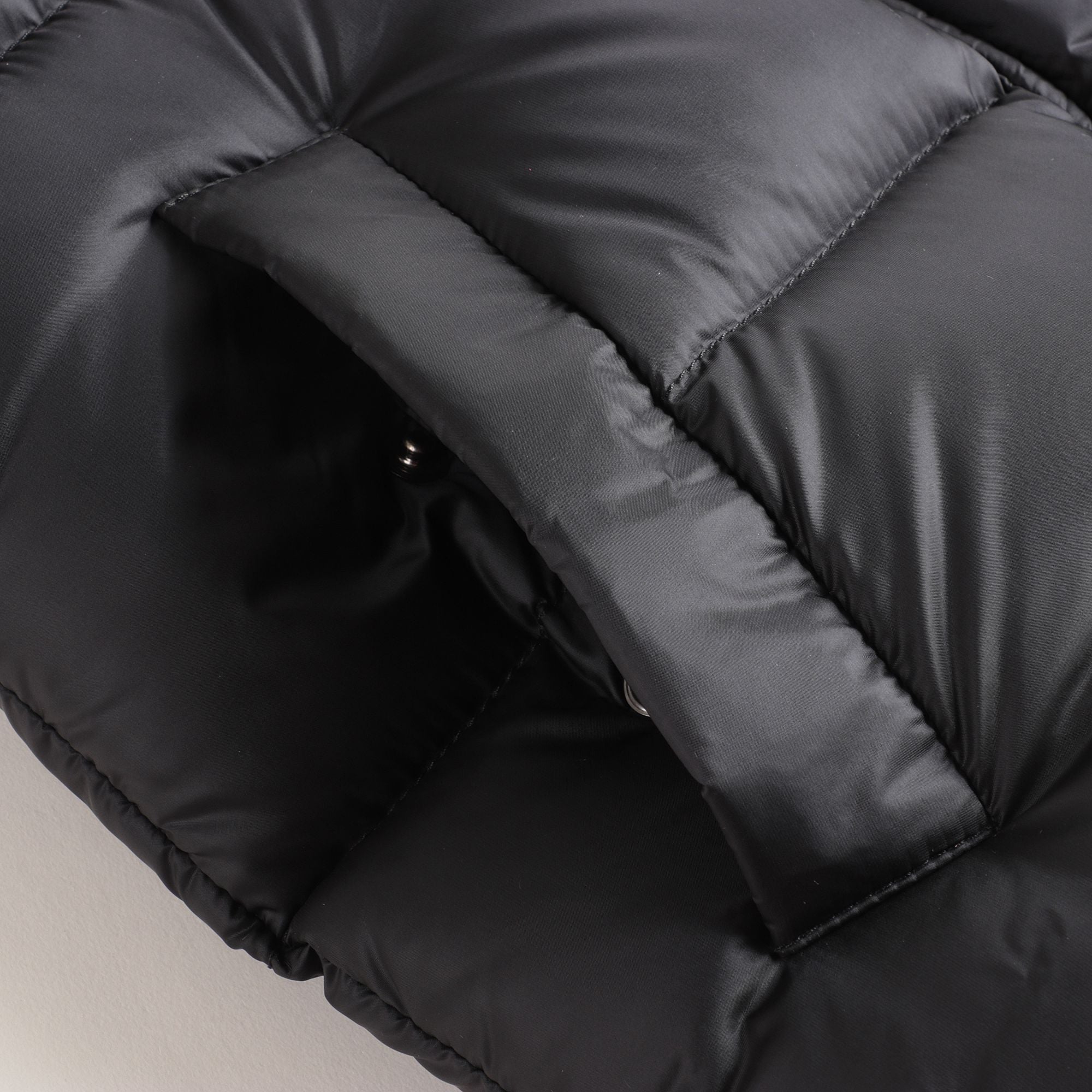 Girls Black Padded Down Gilet