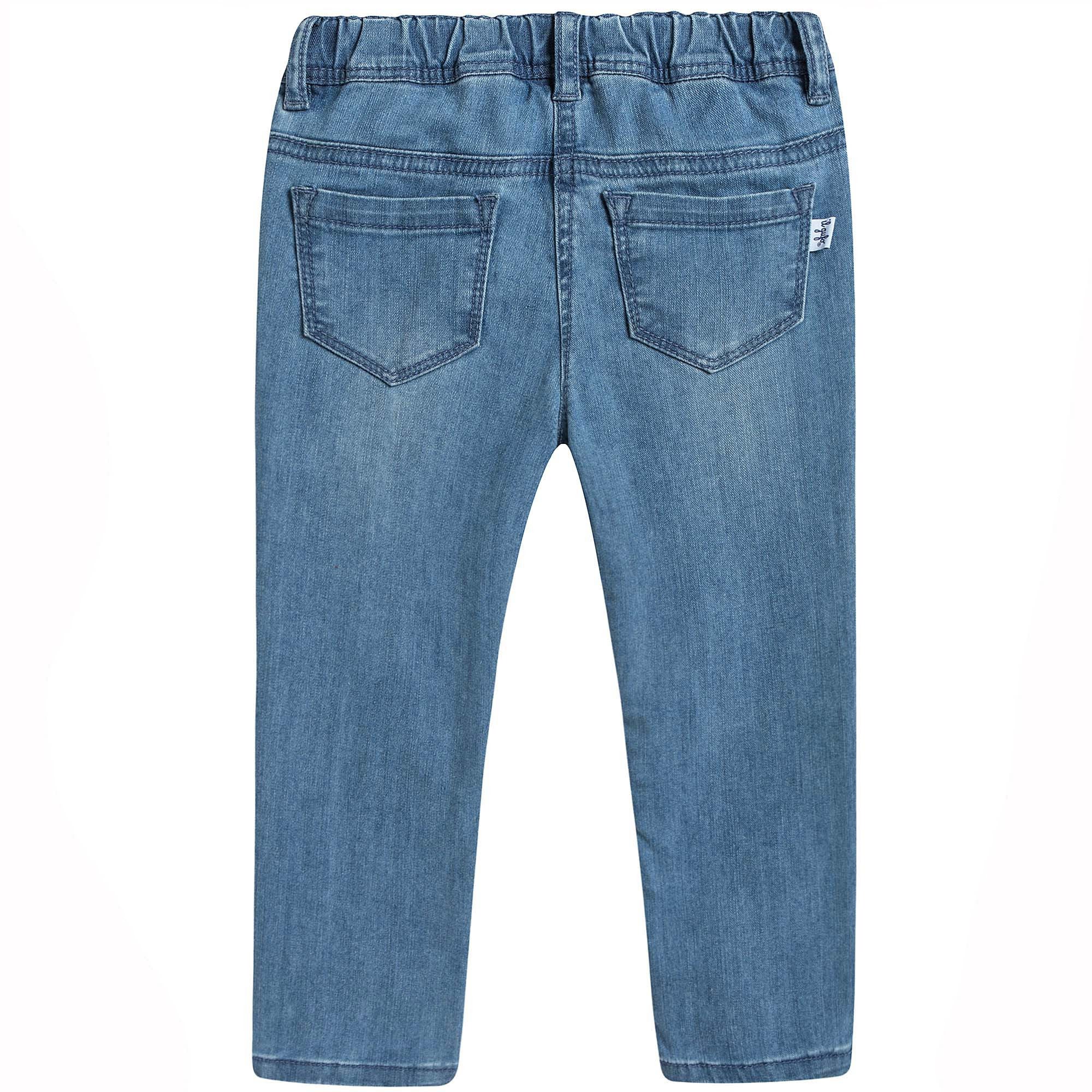 Girls Blue Denim Skinny Jeans - CÉMAROSE | Children's Fashion Store - 2