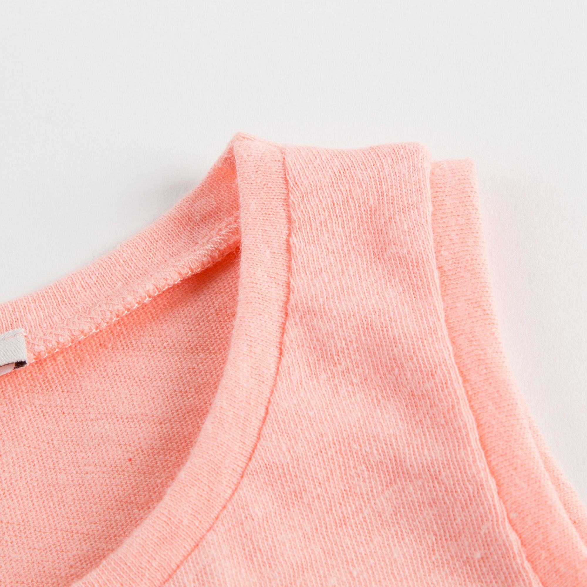 Girls Pink Cotton Vest
