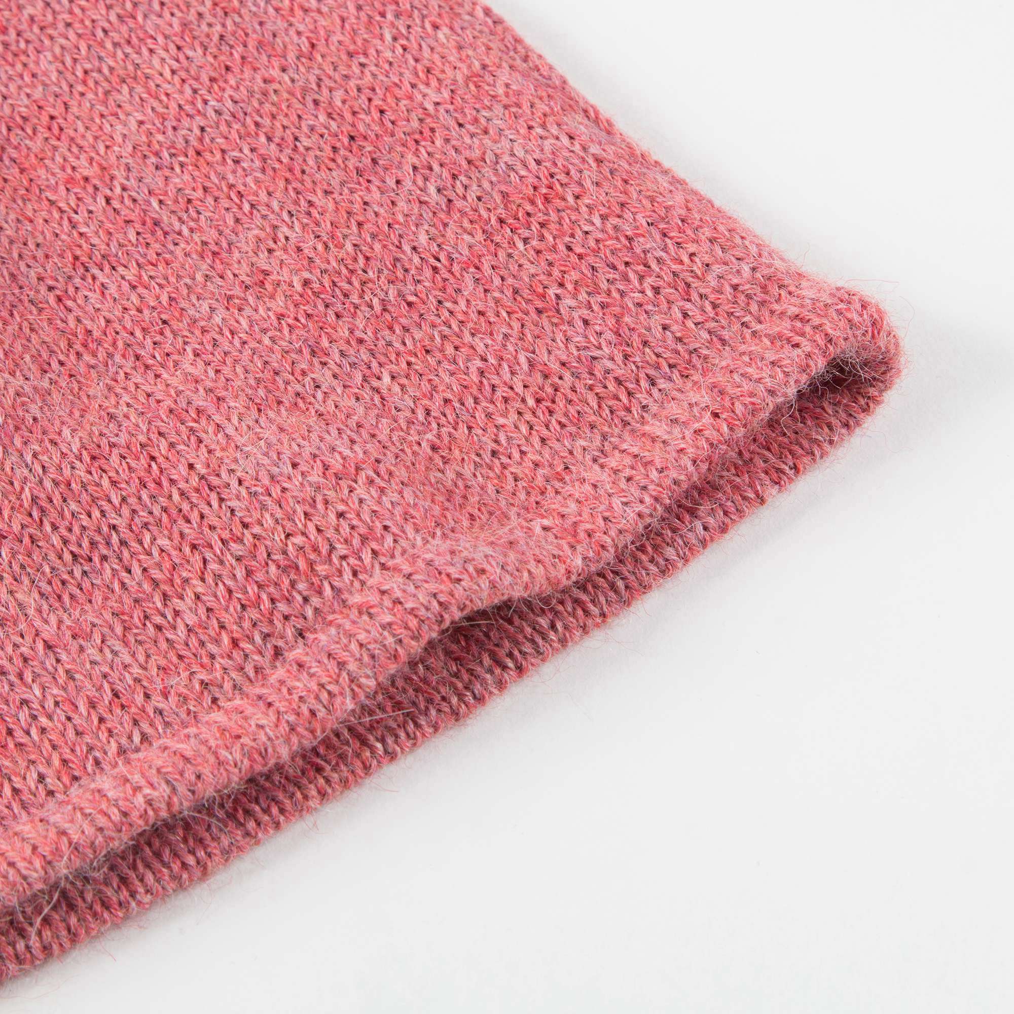 Girls Pink Alpaca Wool Skirt