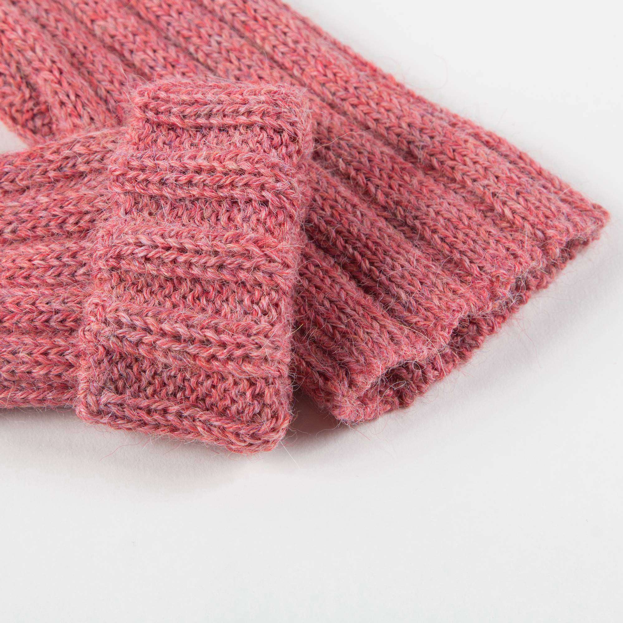 Baby Pink Alpaca Wool Trousers