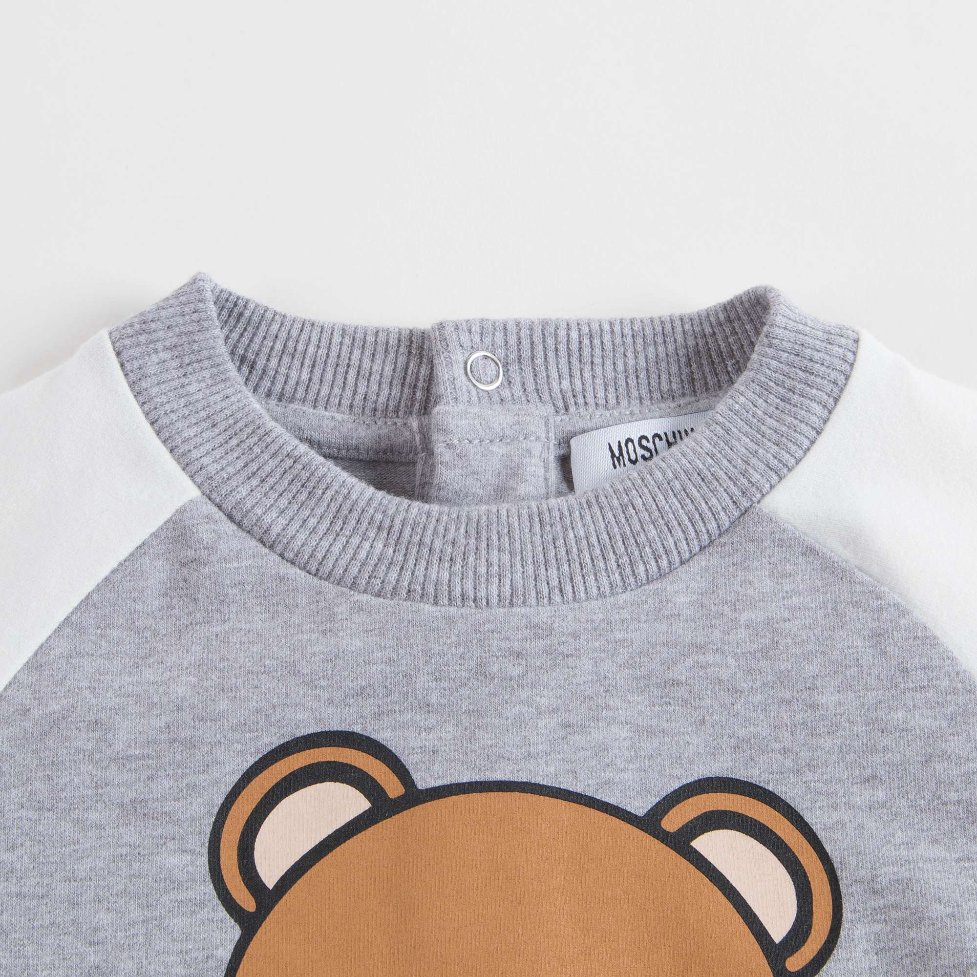 Baby Melange Grey Cotton T-shirt