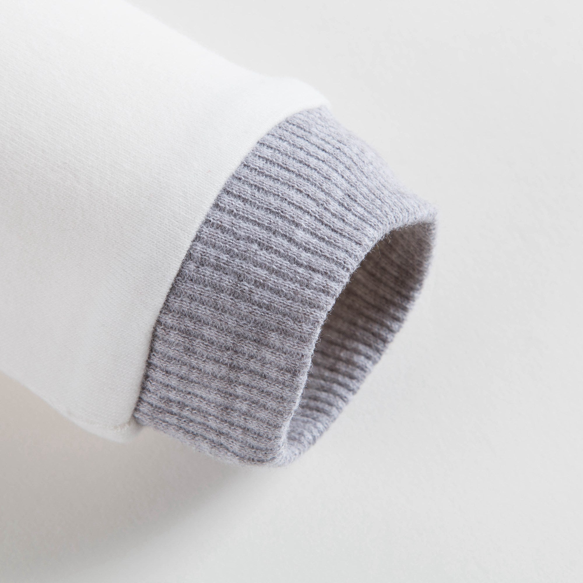 Baby Melange Grey Cotton T-shirt