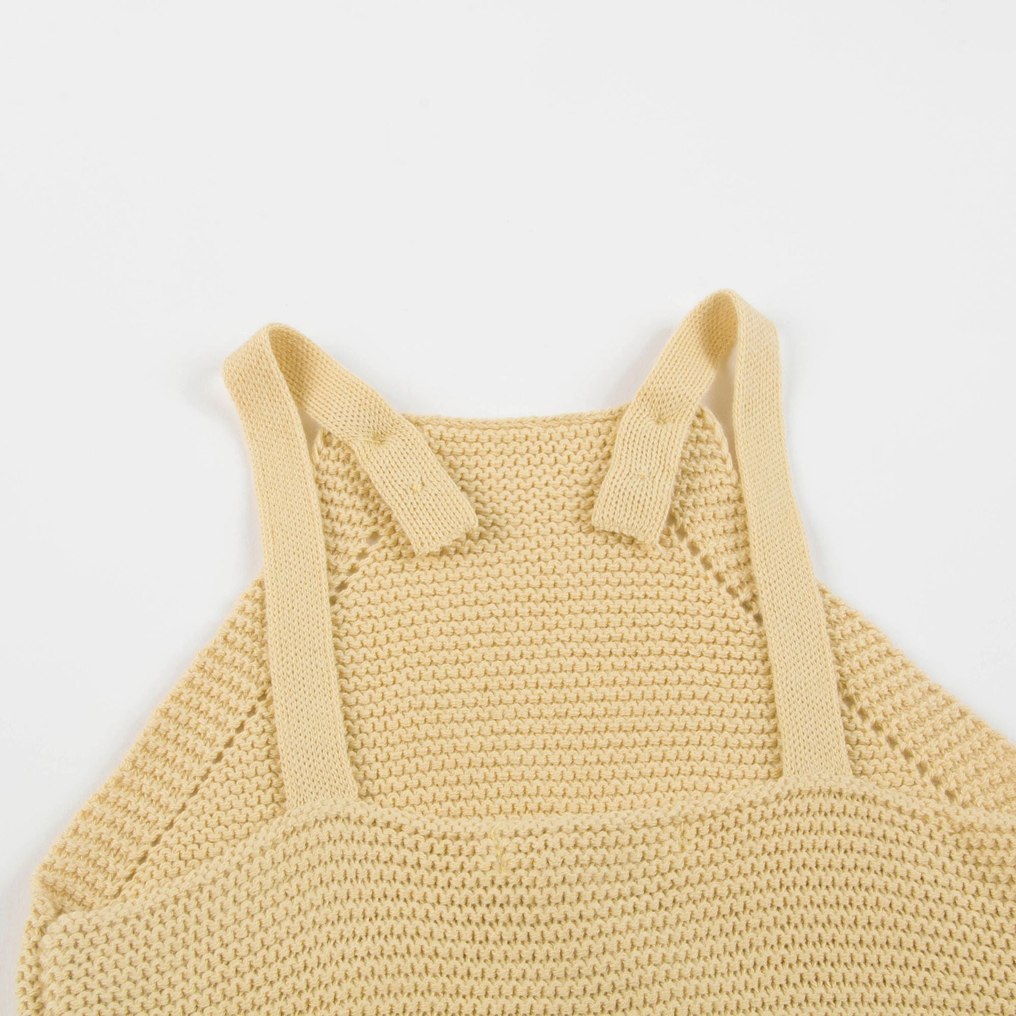 Baby Lemon Cotton Knitwear Romper