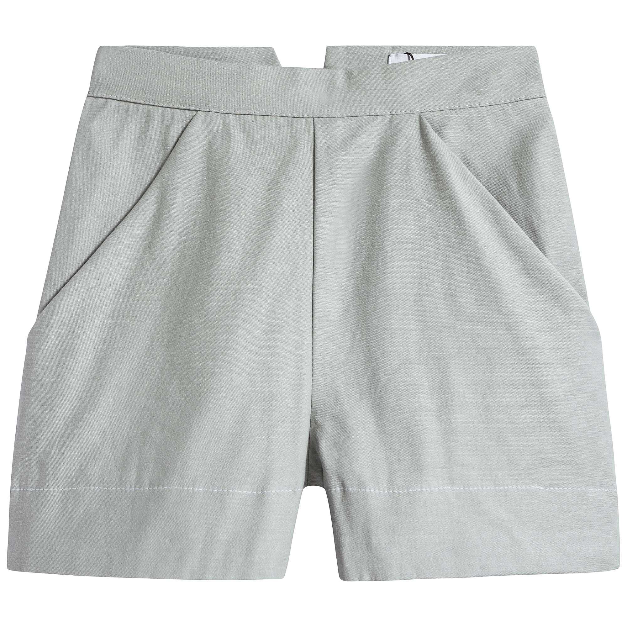Girls Grey Bermuda Shorts