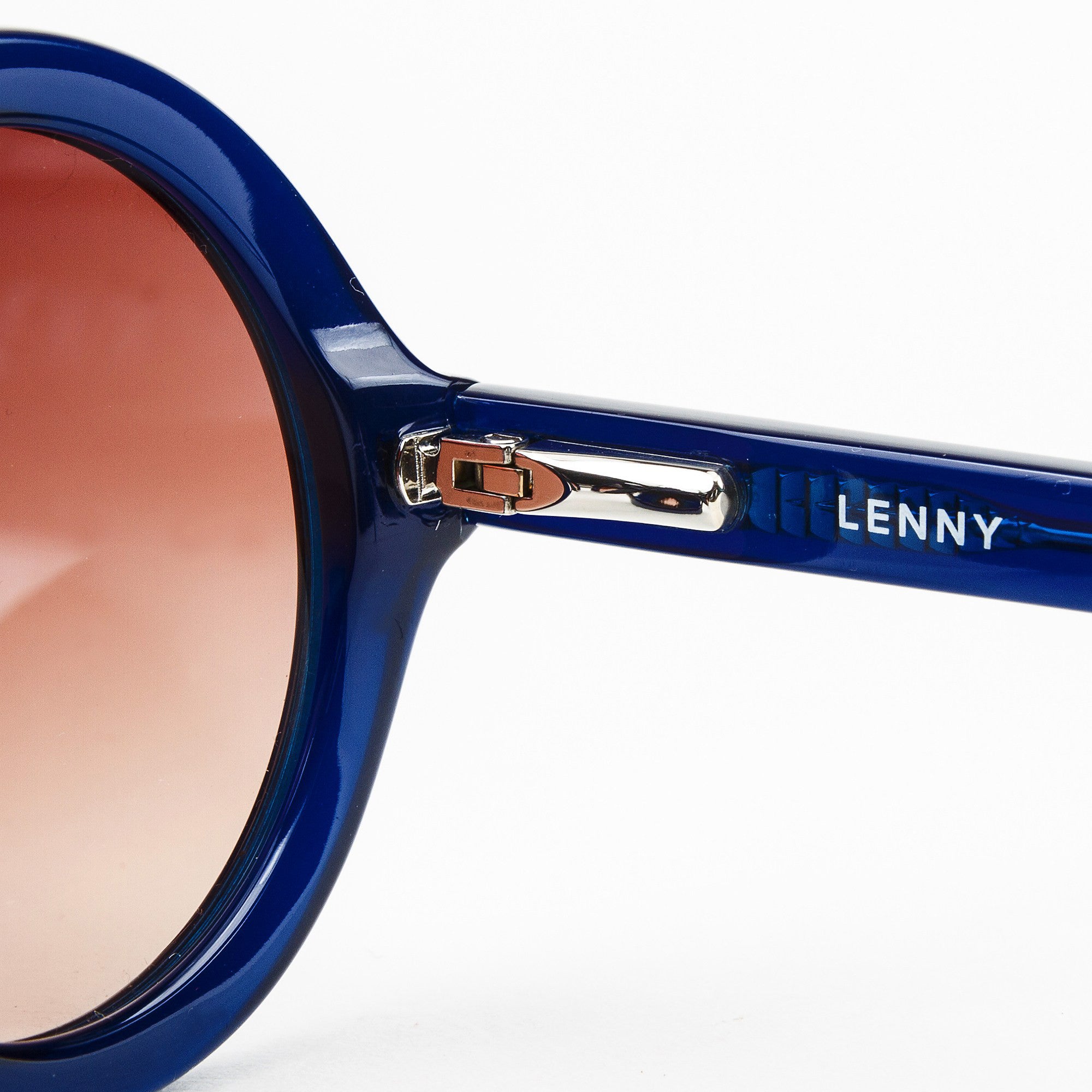 'Lenny' Navy Blue Sunglasses