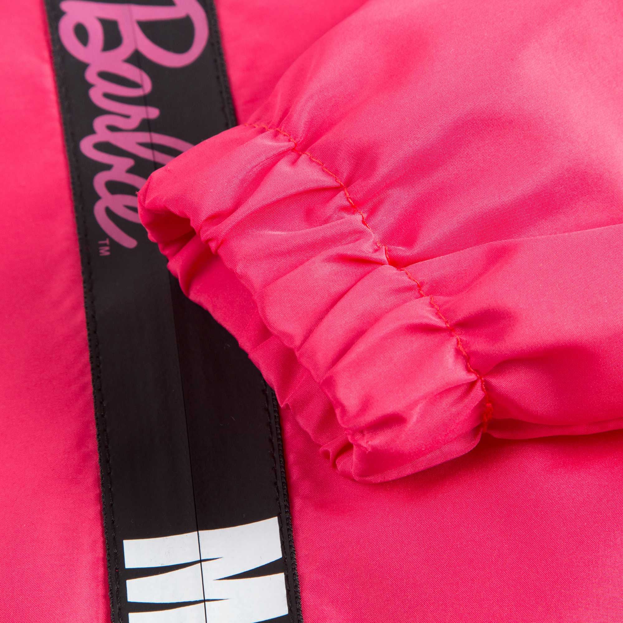 Girls Pink Logo Zip-up Top