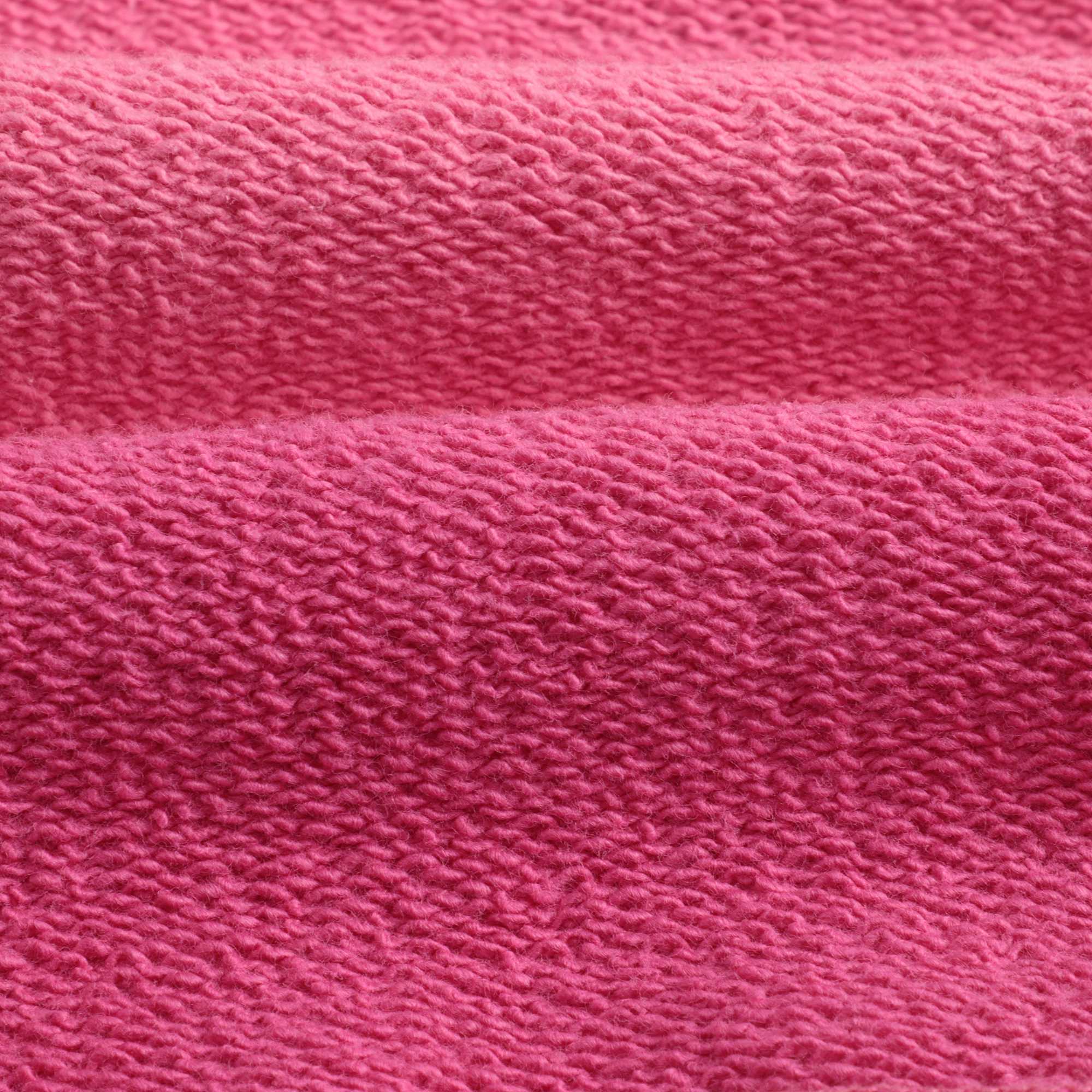 Girls Bright Pink Logo Cotton Cardigan
