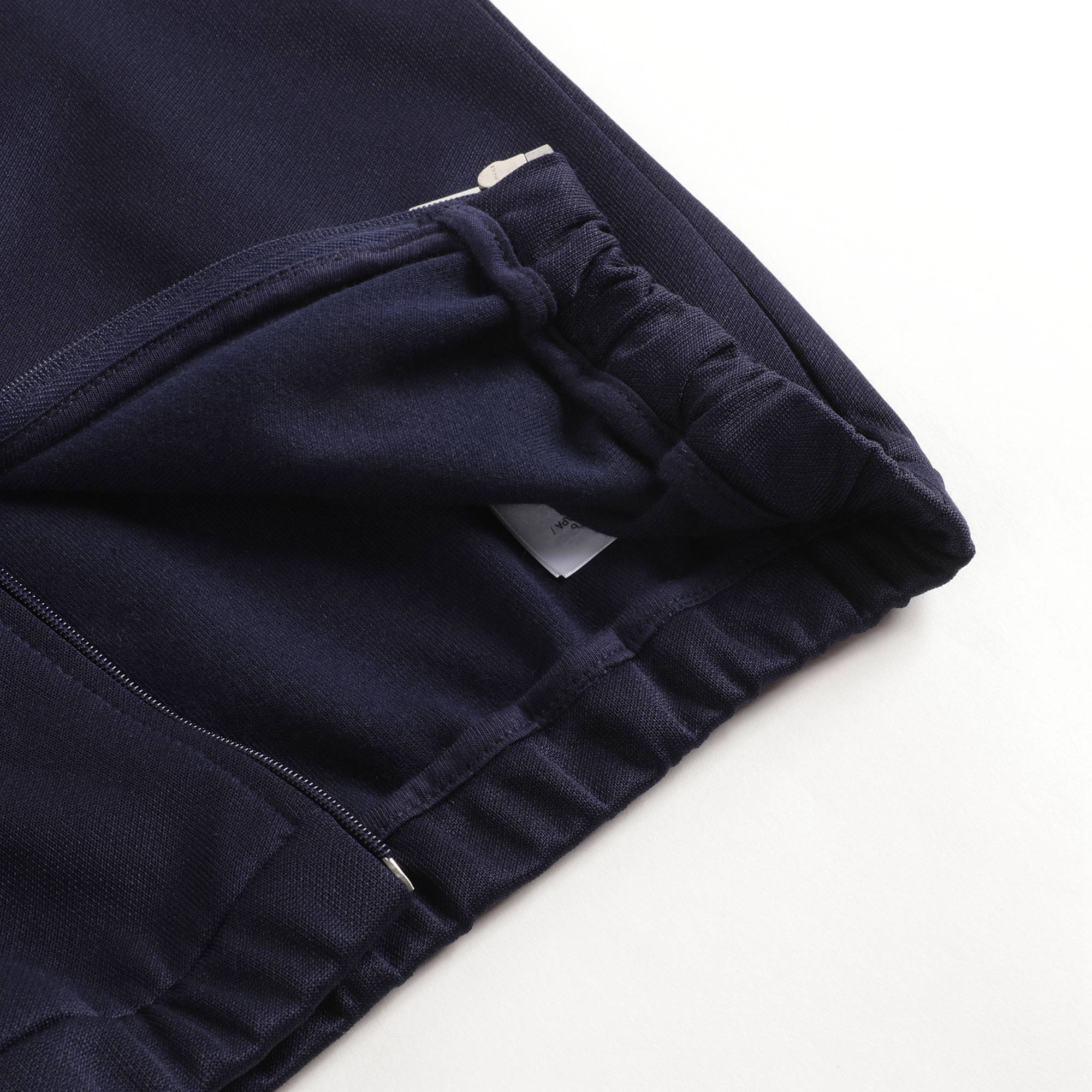Baby Boys Navy Zip Sweatshirt