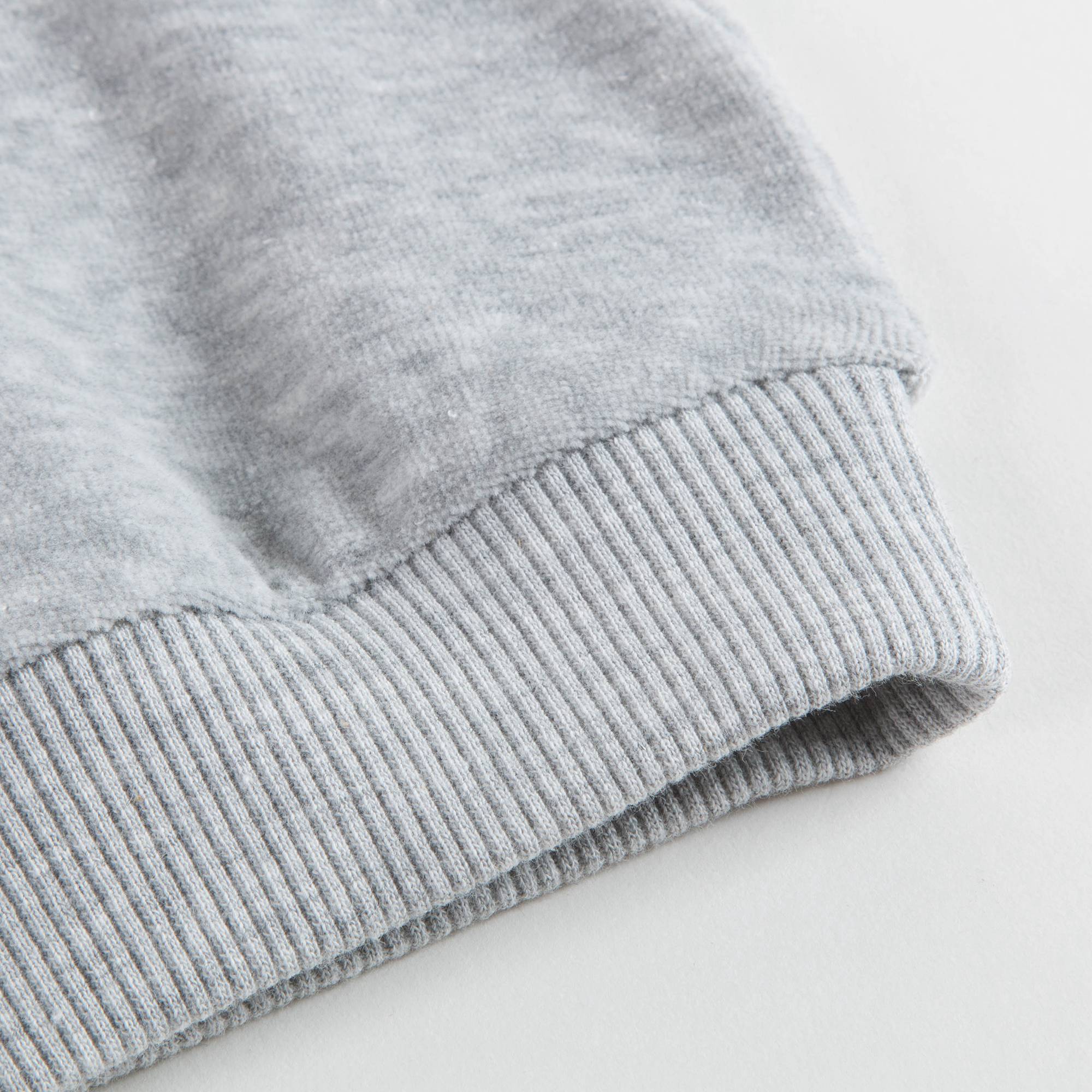 Baby Melange Grey Cotton Sets