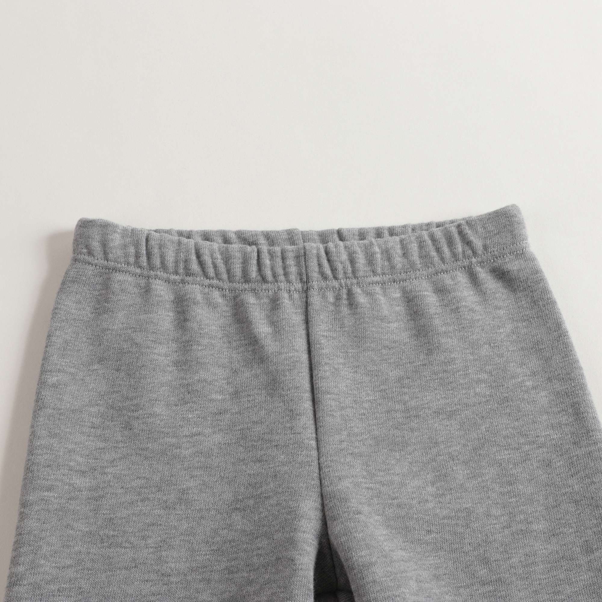 Baby Girls Grey Bear Cotton Two Piece Set