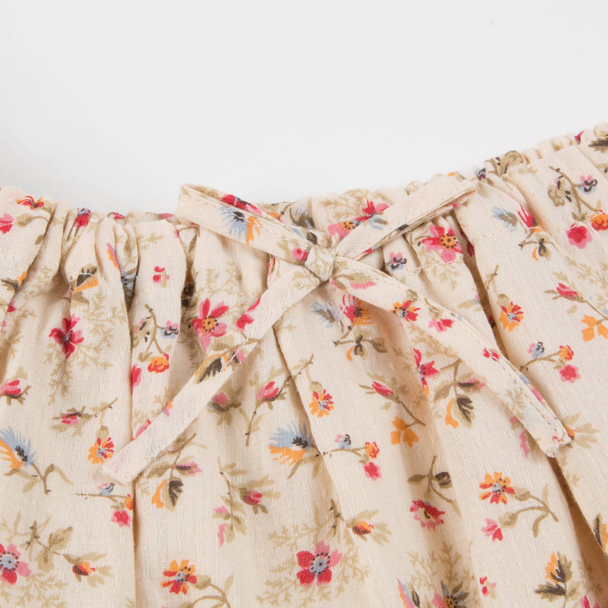 Girls Pink Cotton Woven Dress
