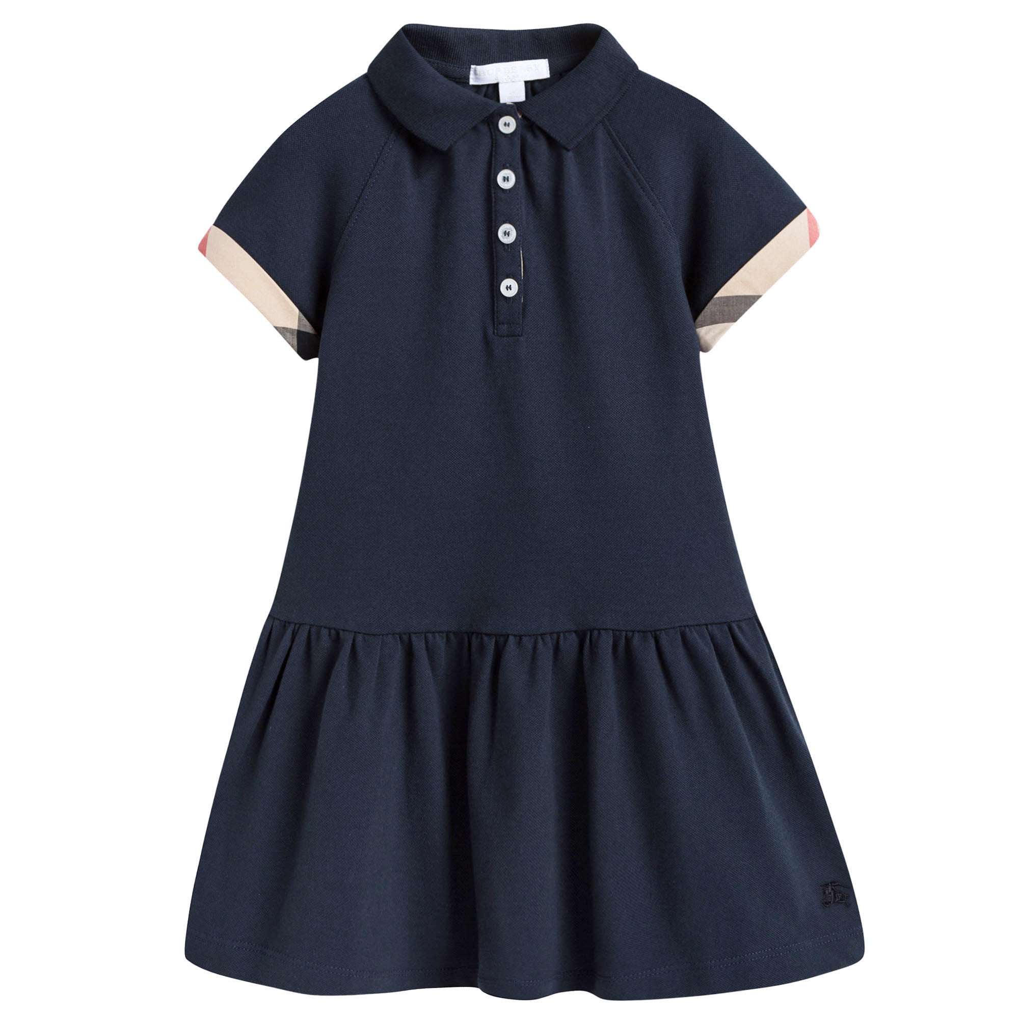 Girls Navy Blue Polo Dress