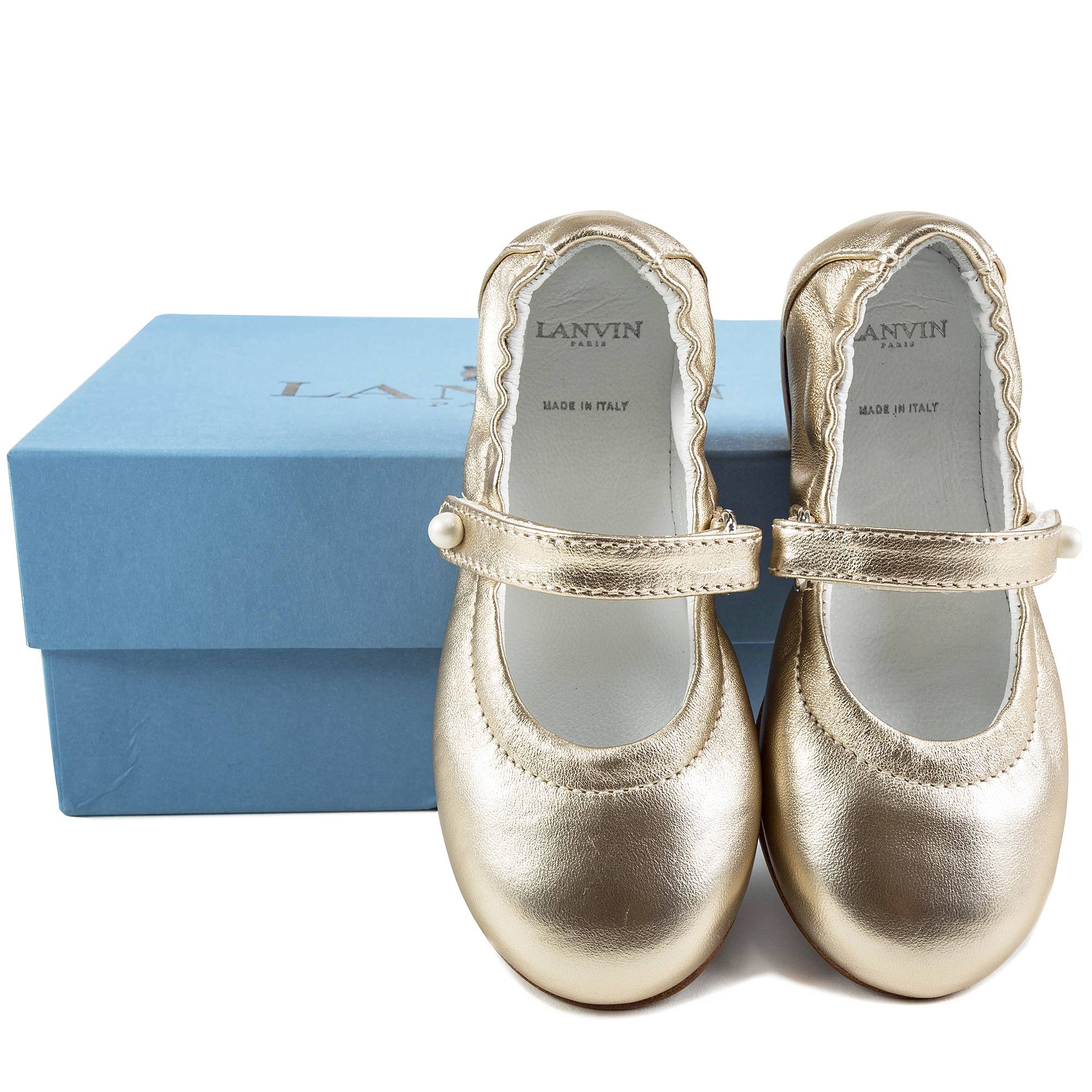 Girls Golden Shoes