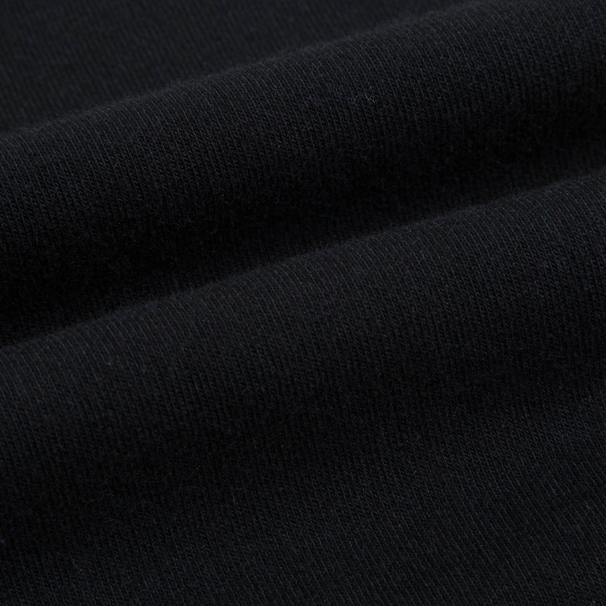 Girls Black Cotton Sweatshirt
