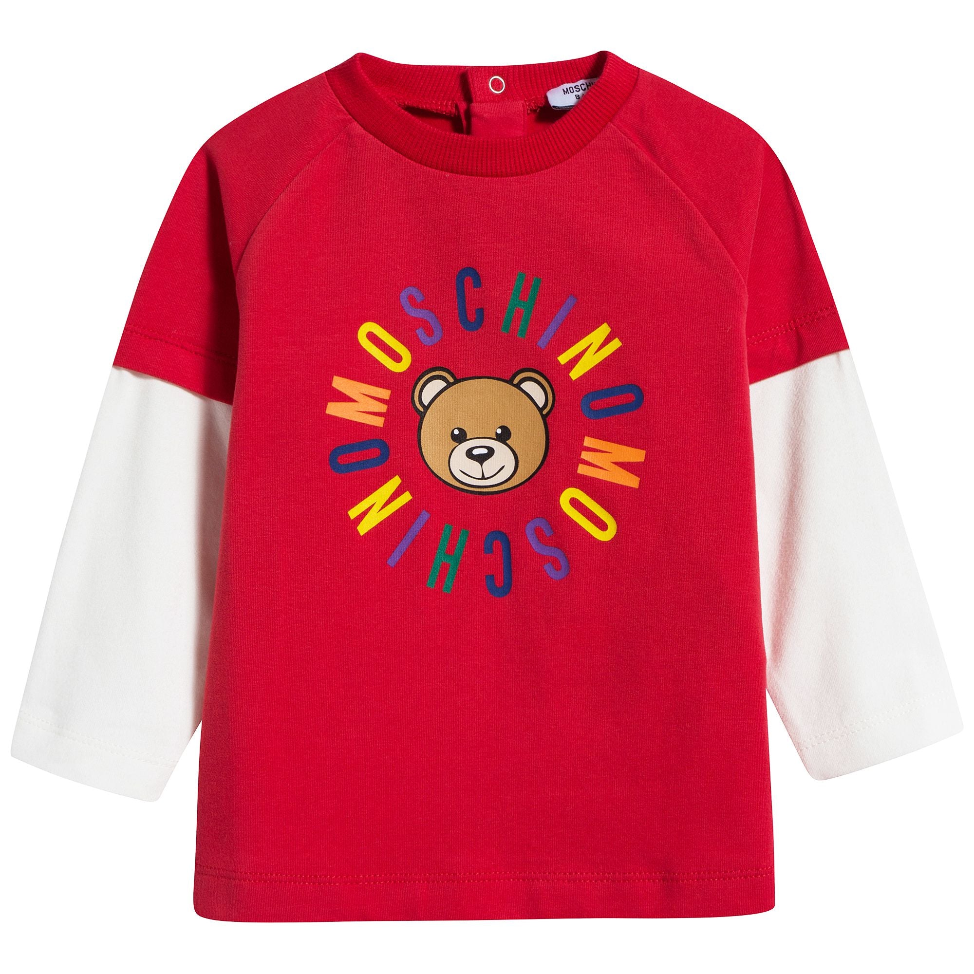 Baby Girls Poppy Red Cotton T-shirt