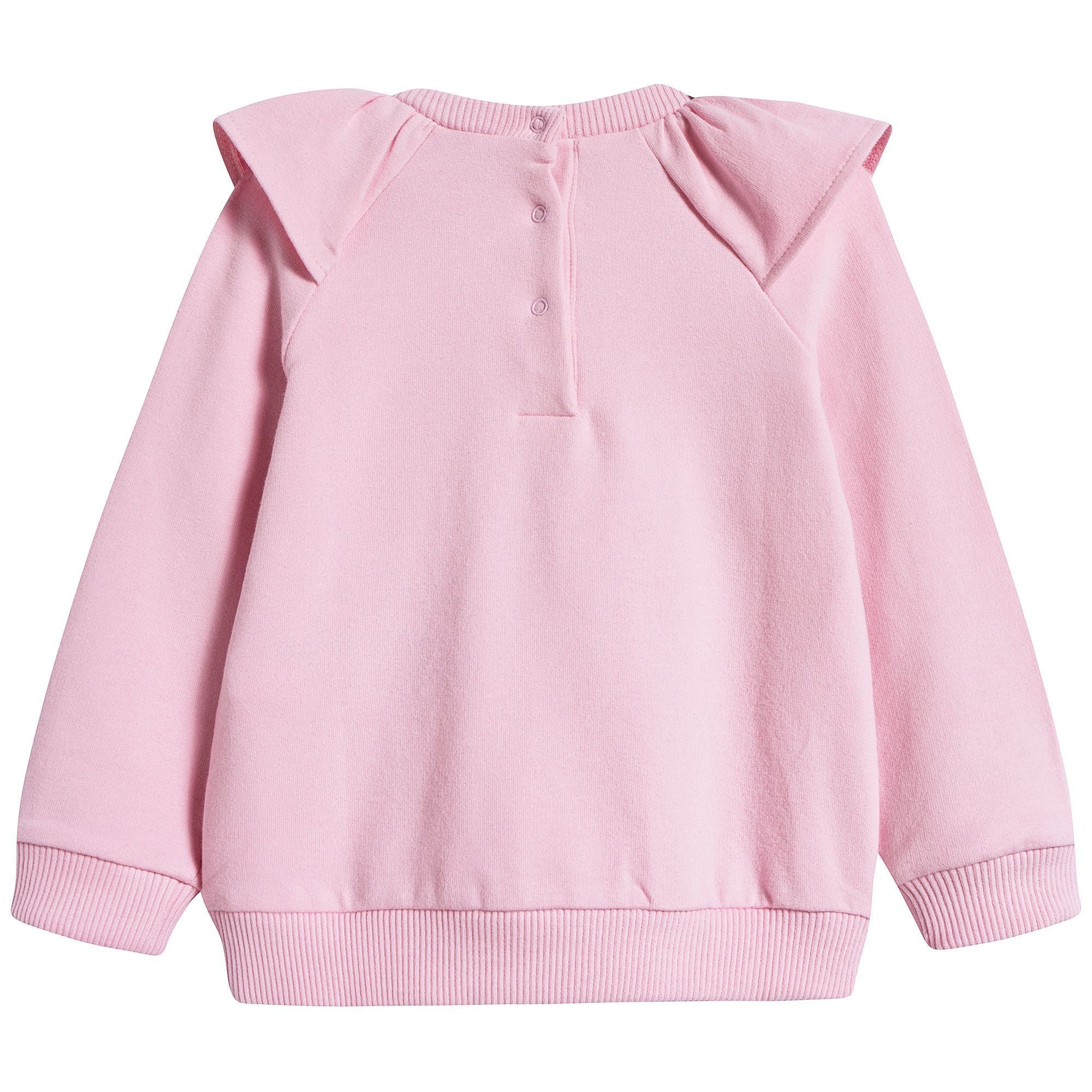 Baby Girls Rose Cotton Sweatshirt