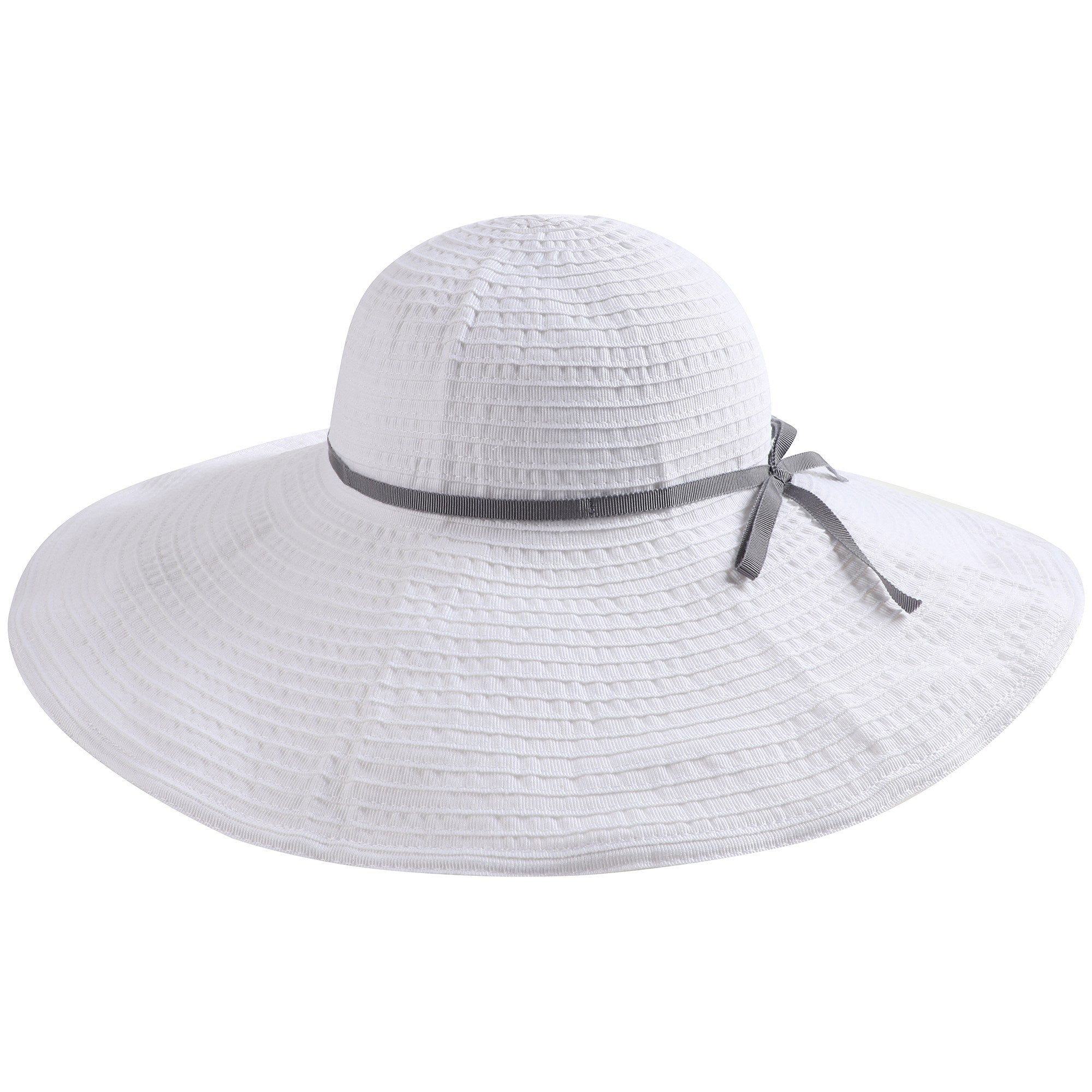Girls White Cotton Hat