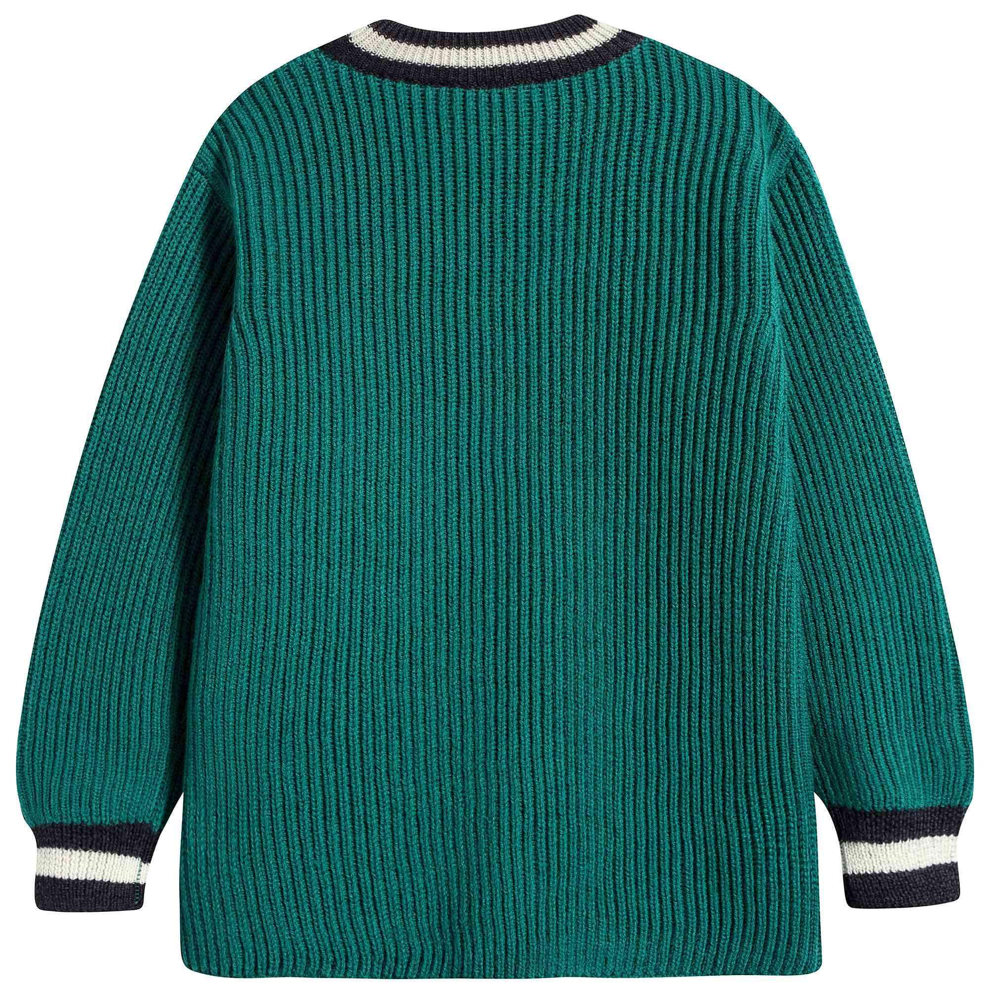 Girls & Boys Fisherman Rib Sweater