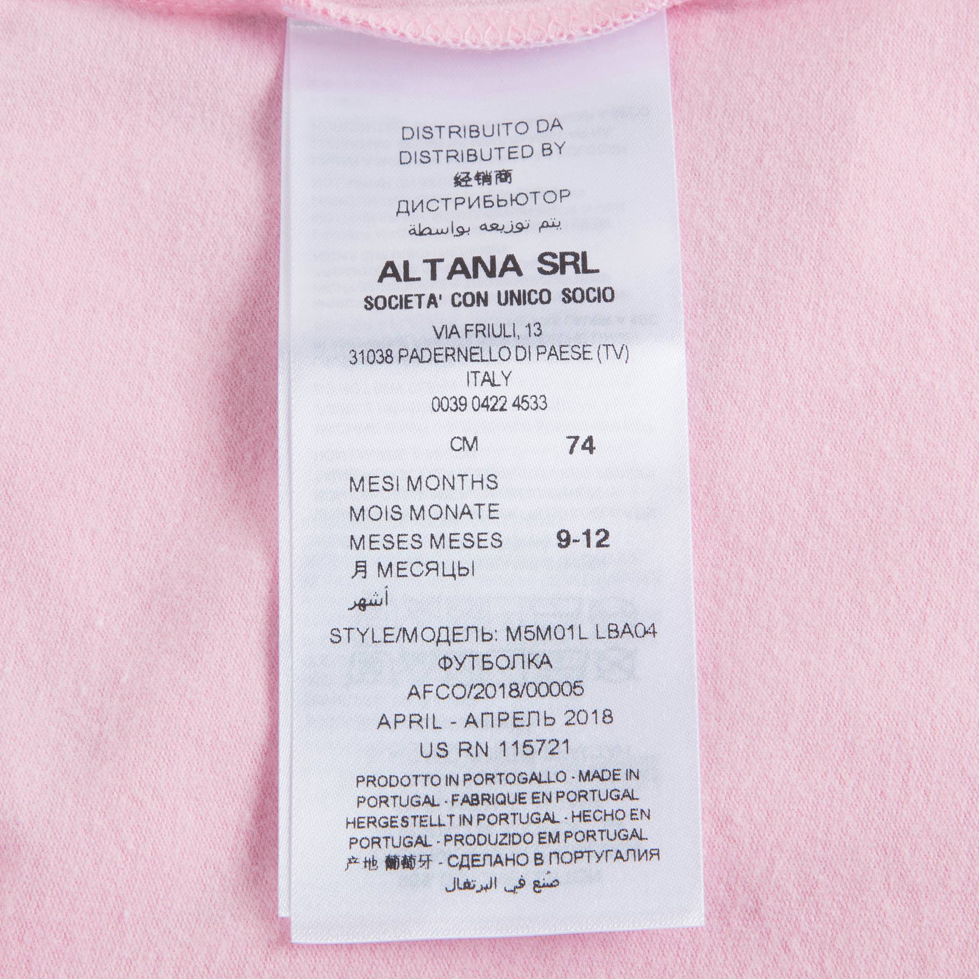 Baby Girls Rose Cotton T-shirt