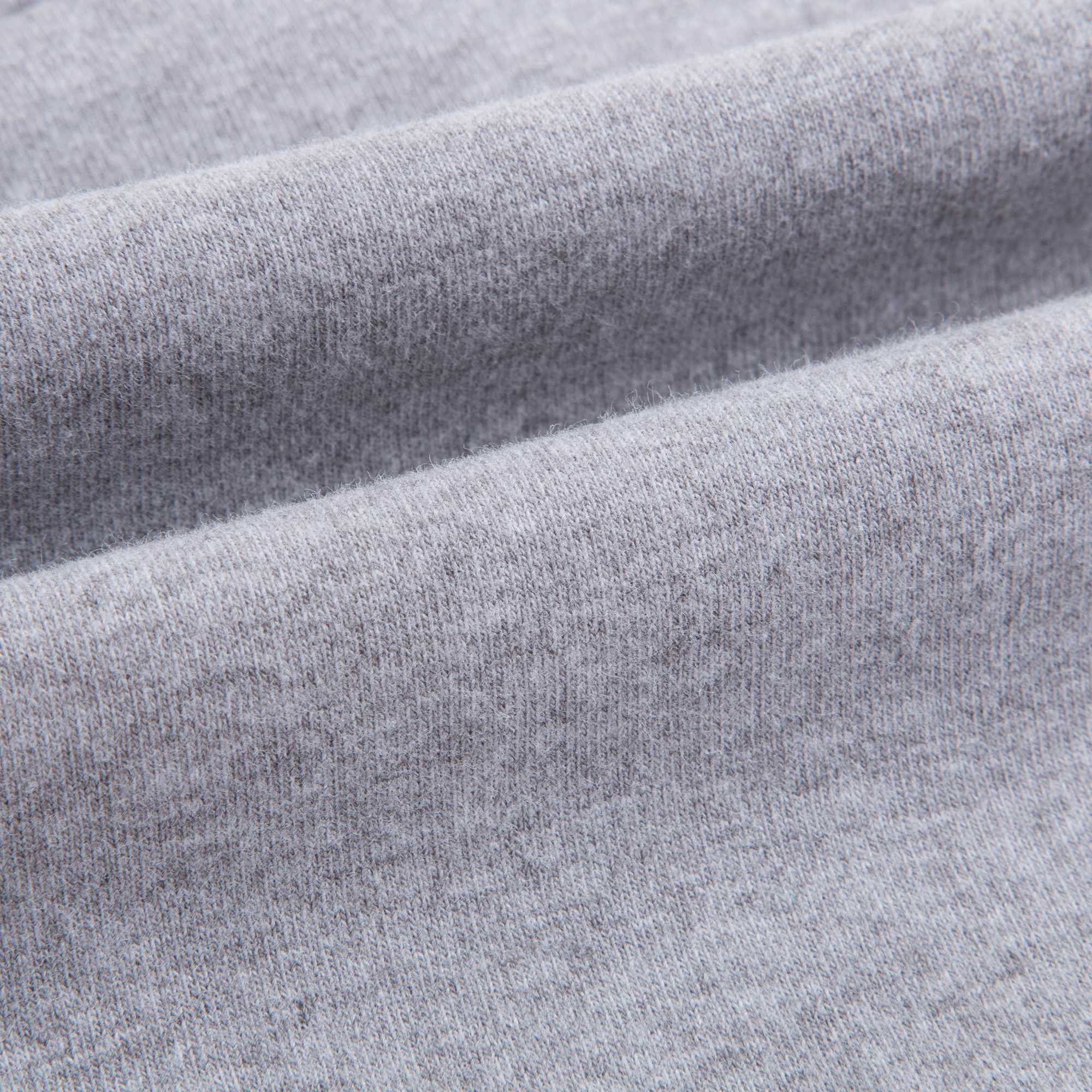 Baby Melange Grey Cotton Sweatshirt