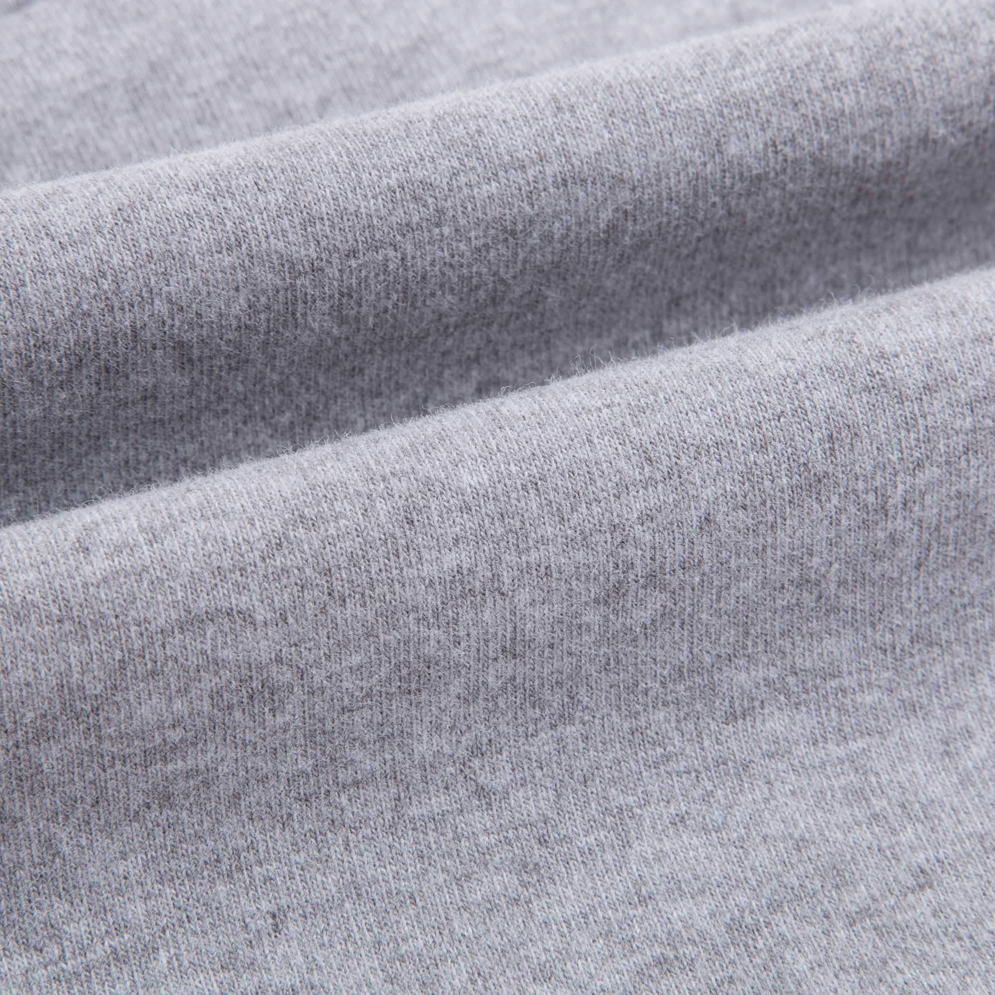 Baby Melange Grey Cotton Sweatshirt
