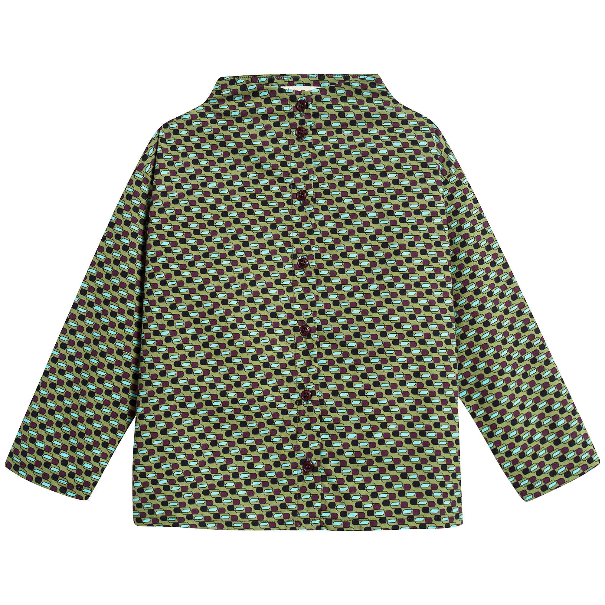 Girls & Boys Crater Neck Shirt