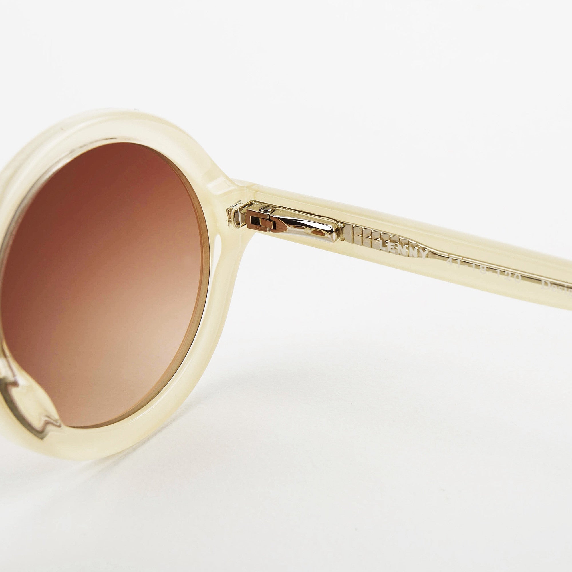 'Lenny' Lemon Yellow Sunglasses