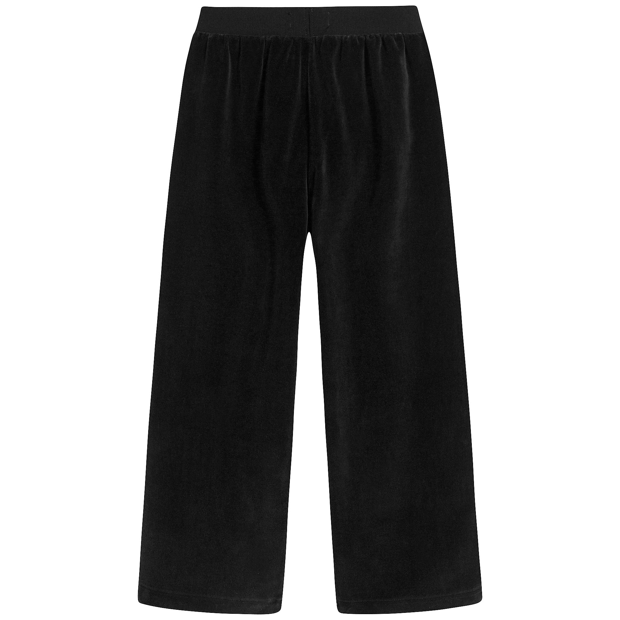Girls Black Flared Pants