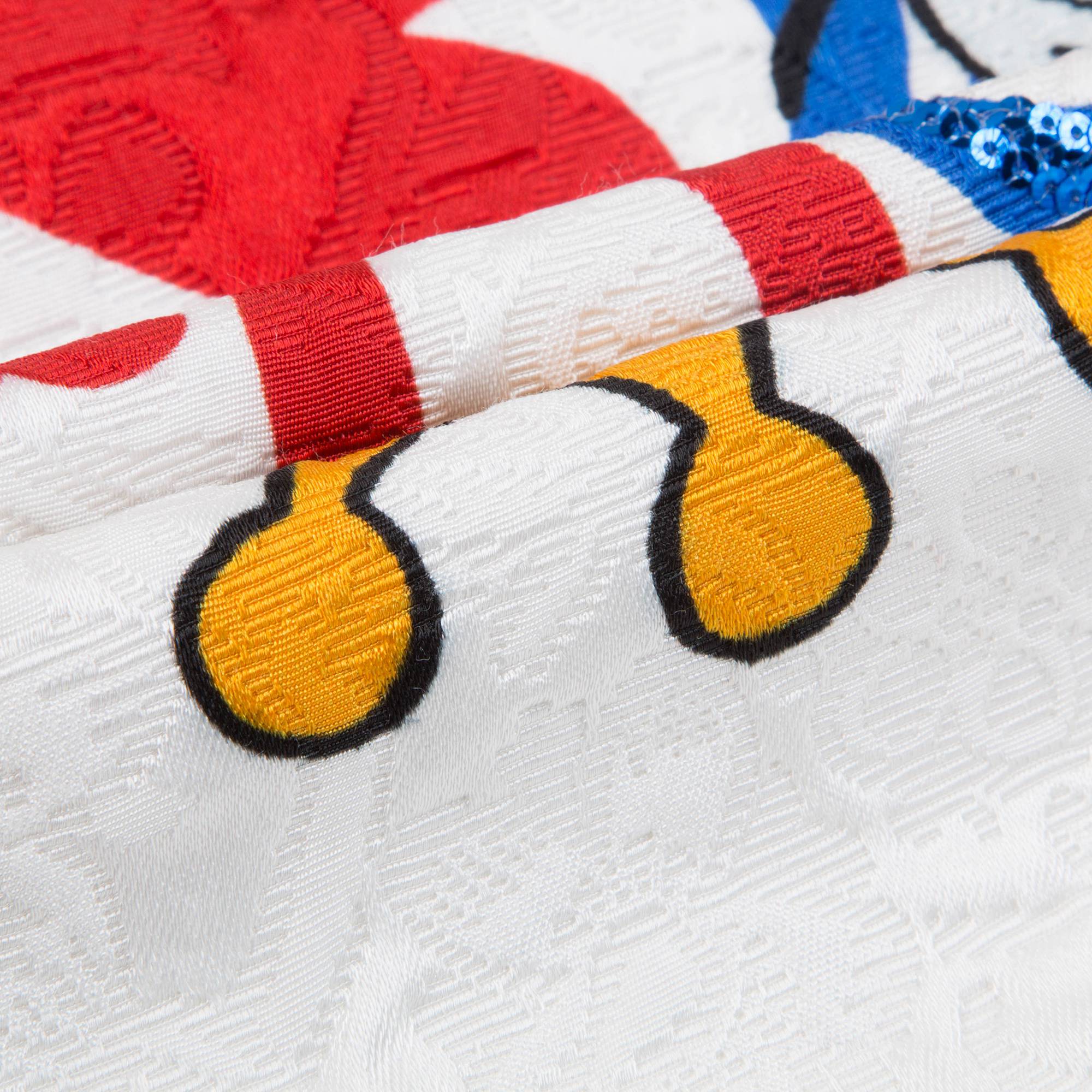 Girls Ivory 'Queen Of Hearts' Dress