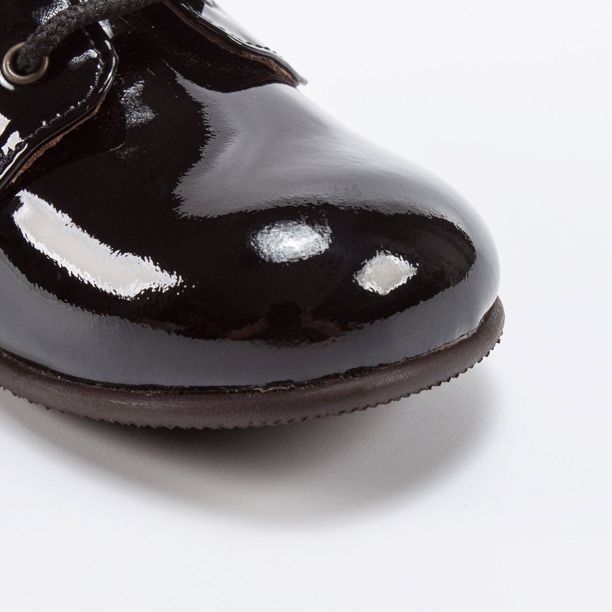 Girls Black Vernice Shoes