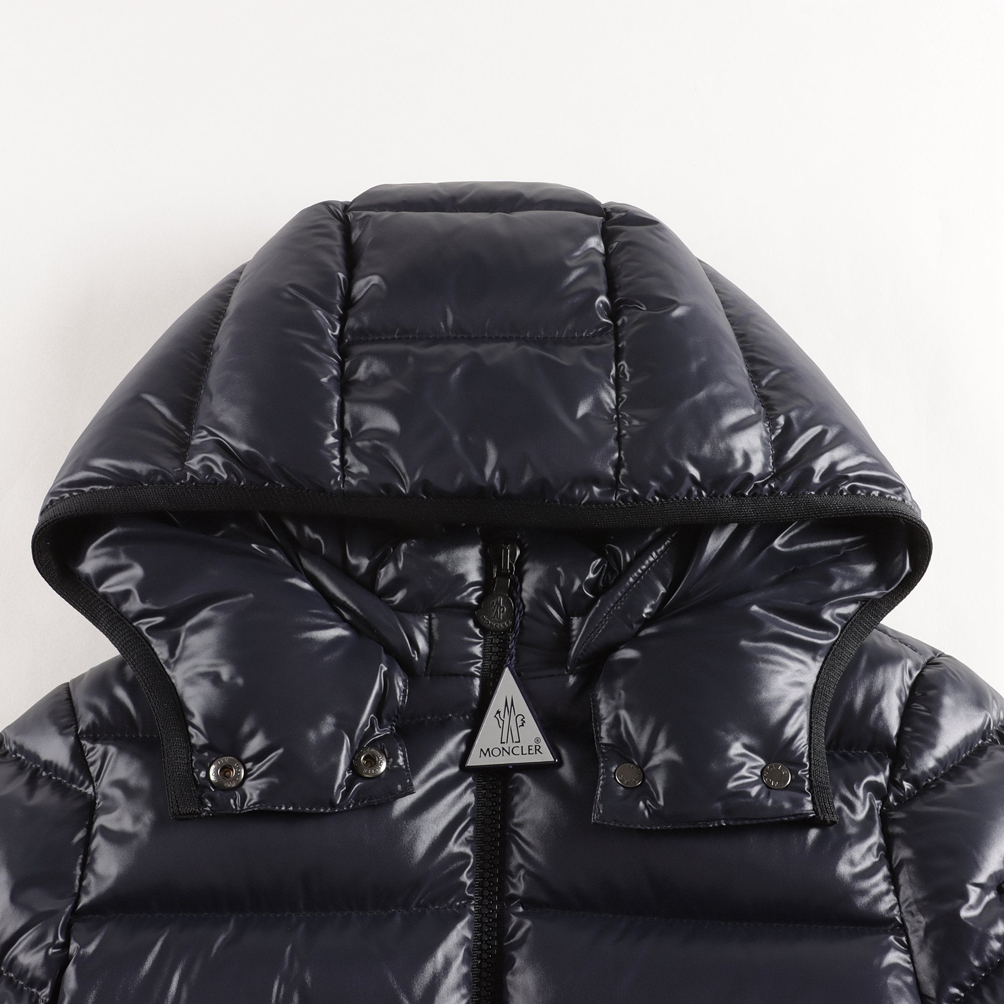 Girls Navy "MOKA" Padded Down Coat