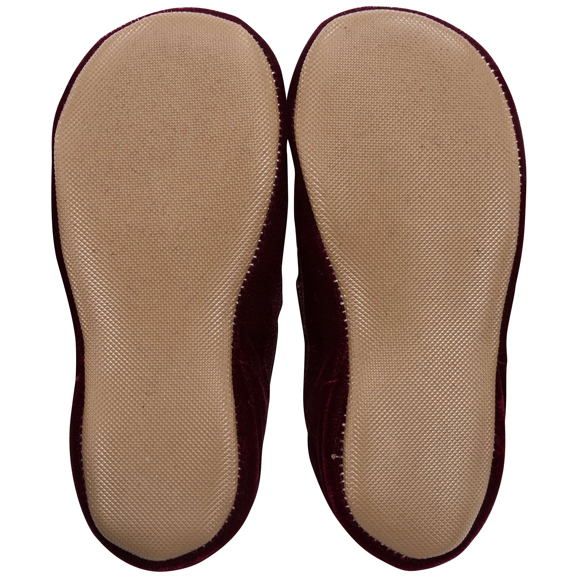 Girls Bordeaux Velluto Shoes