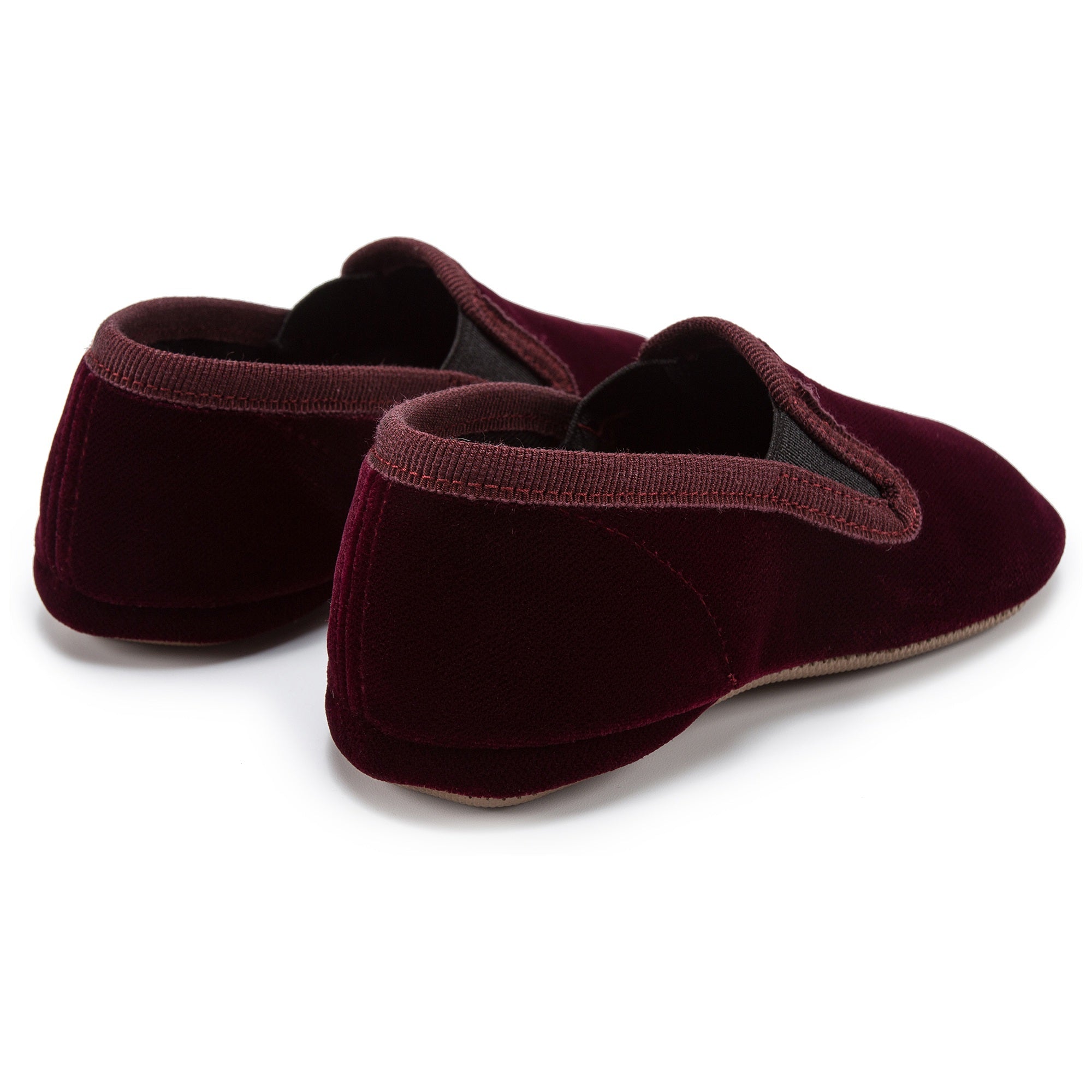 Girls Bordeaux Velluto Shoes