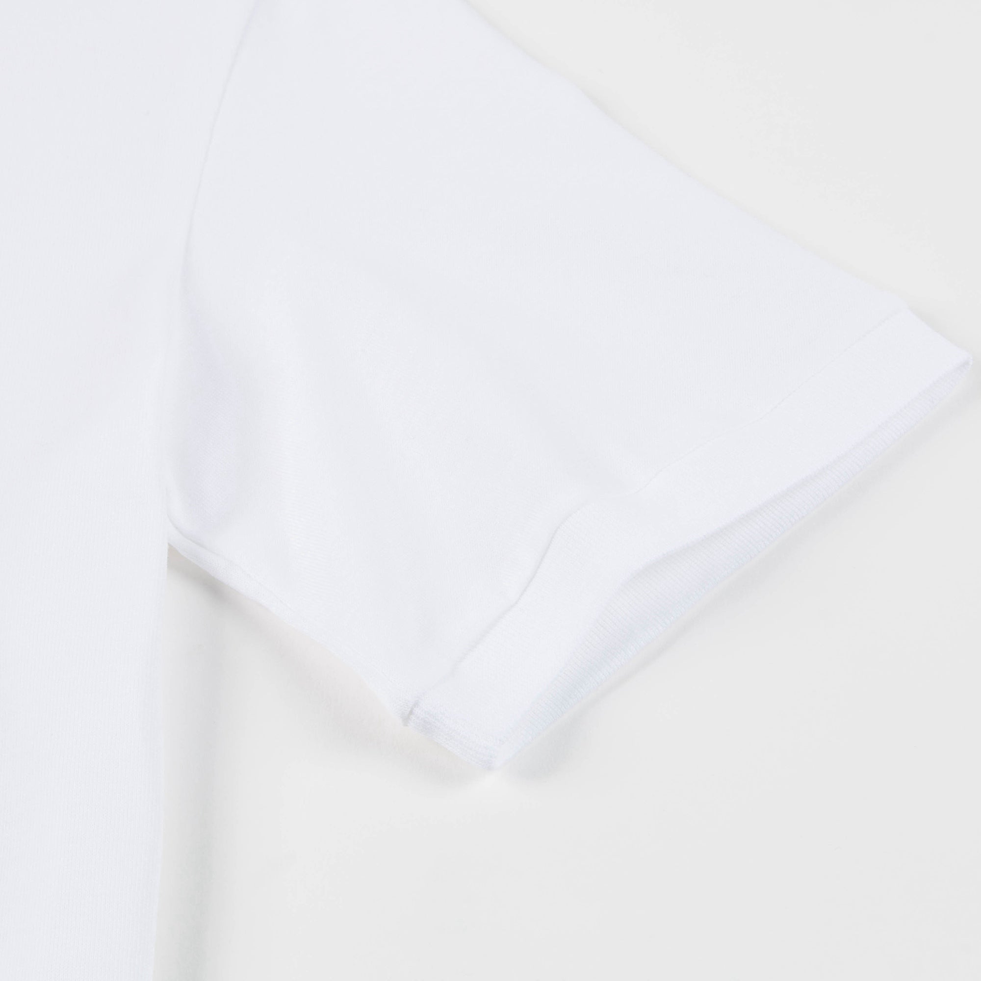 Girls White Dog Cotton T-shirt