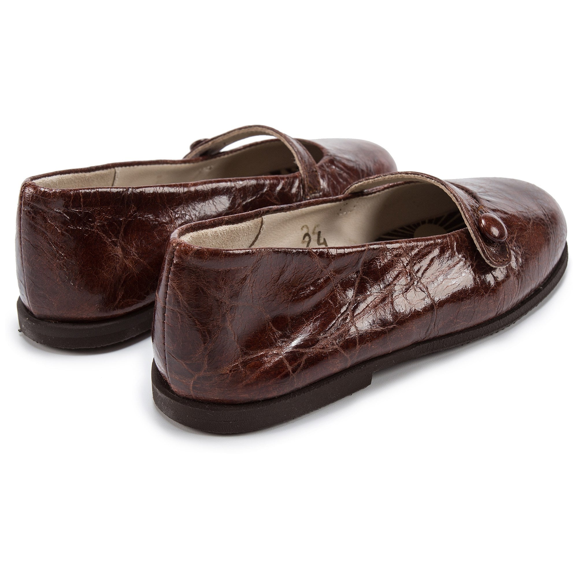 Girls Cappuccino Gleam Shoes