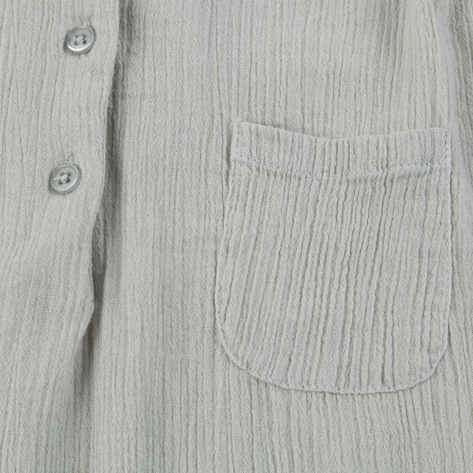 Girls Egret Cotton Woven Dress