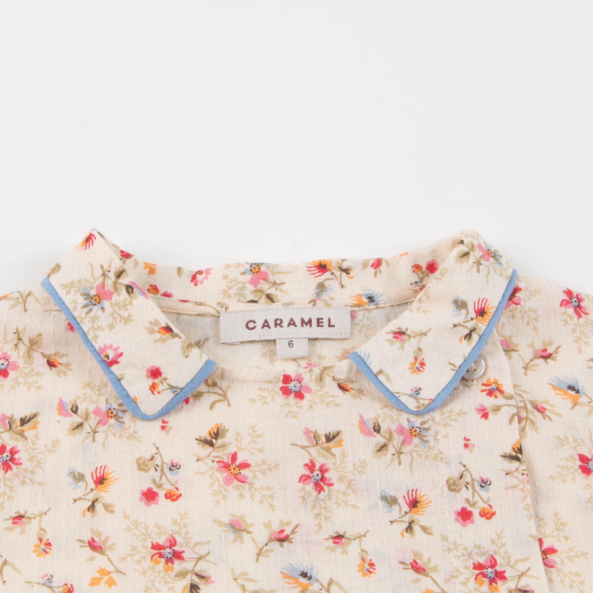 Girls Pink Printed Cotton Woven T-shirt