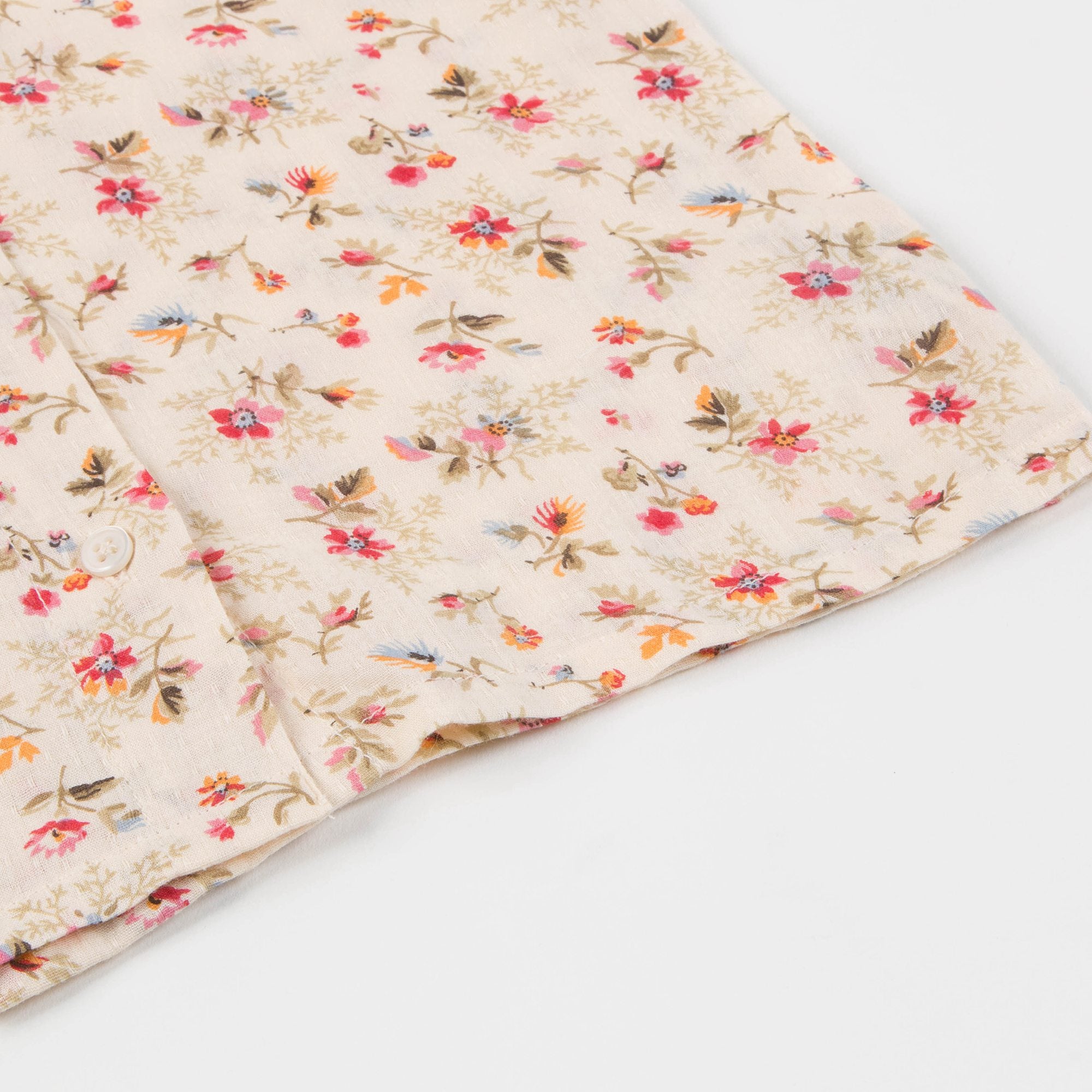 Girls Pink Printed Cotton Woven T-shirt
