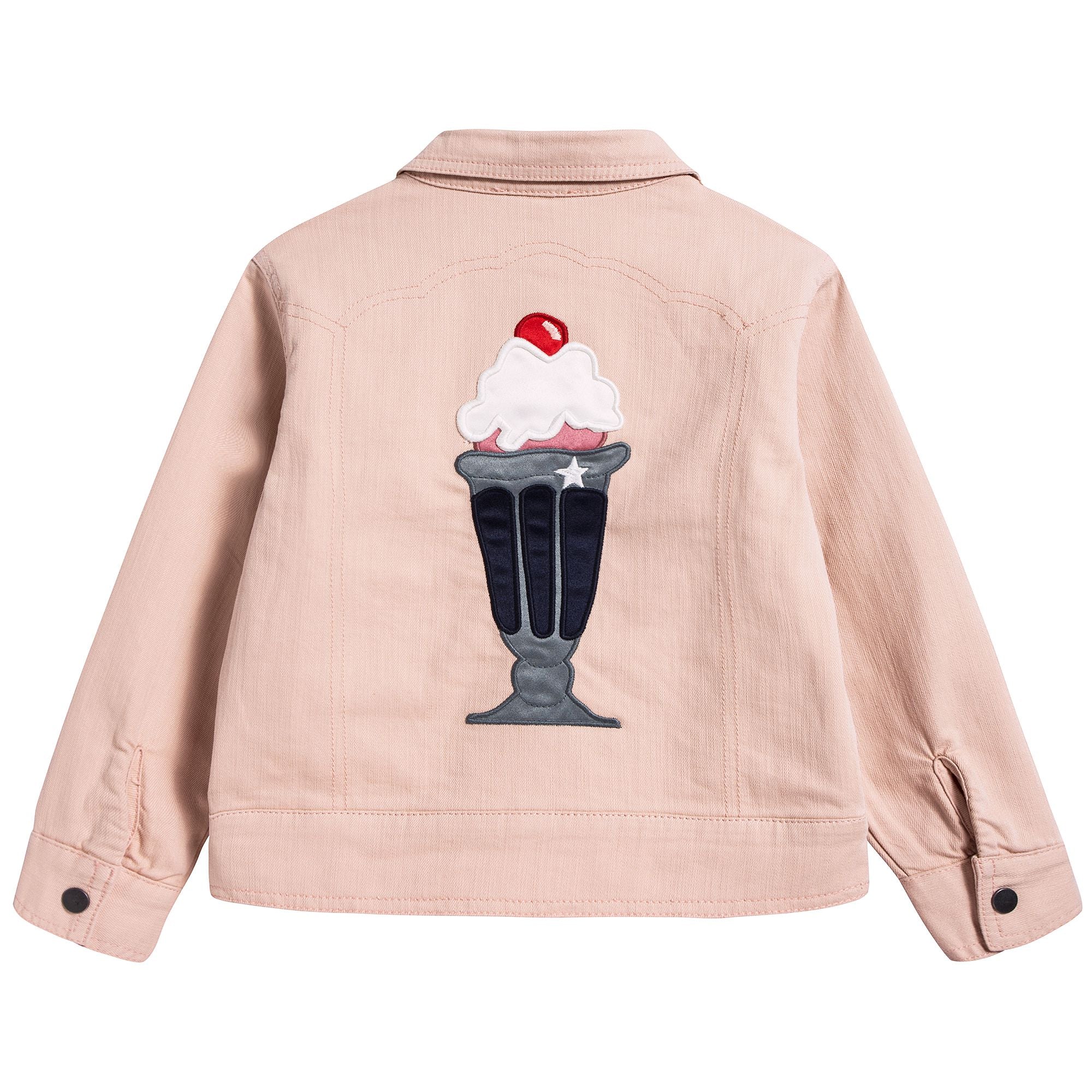 Girls Dusky Rose Anticipato Prim Jacket