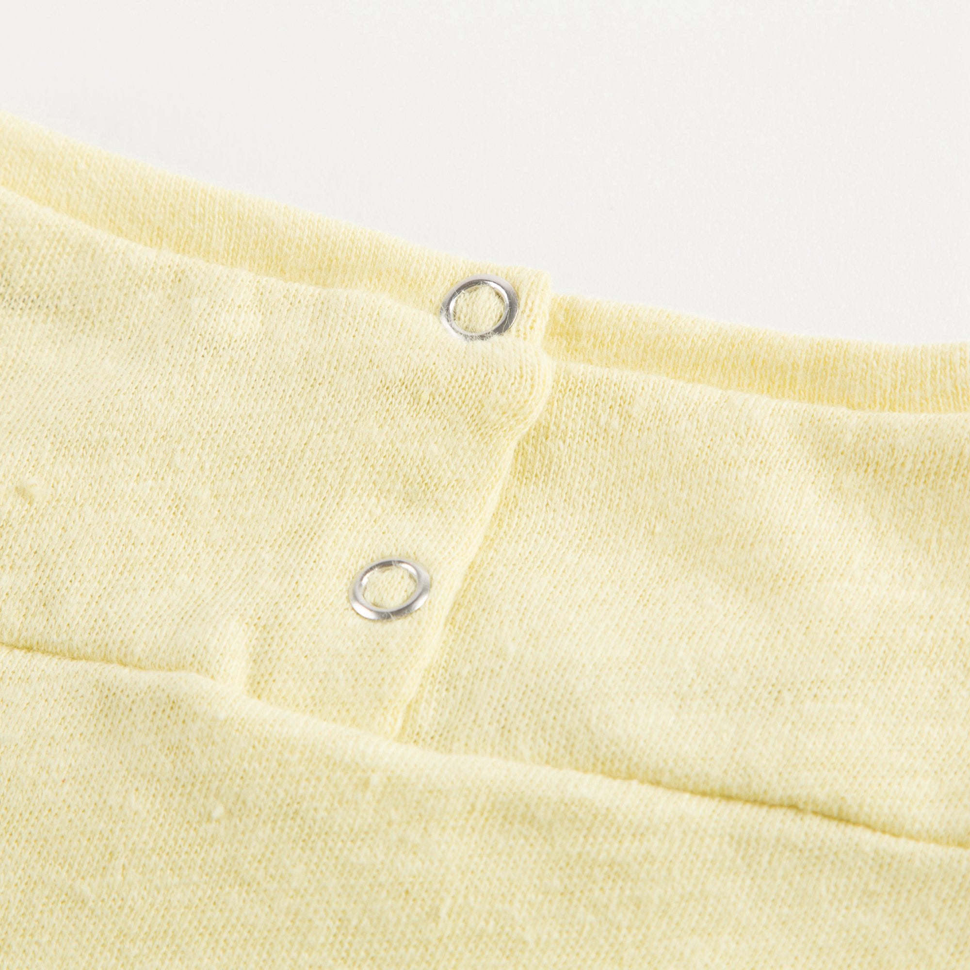 Baby Girls Yellow Cotton T-shirt